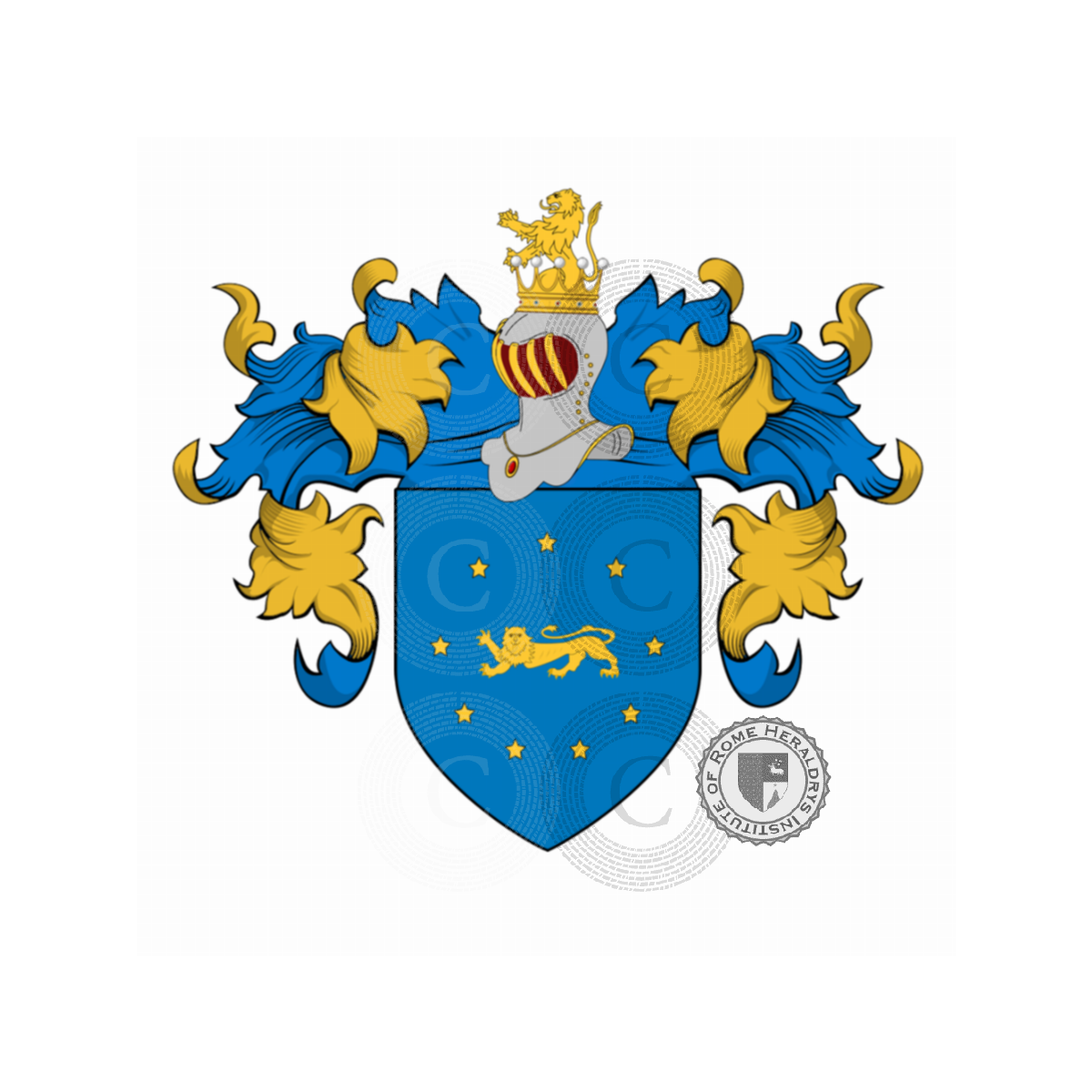 Coat of arms of familyCalori, Caloira,Calora,Calore,Calori Stremiti,Caloria,Calorio