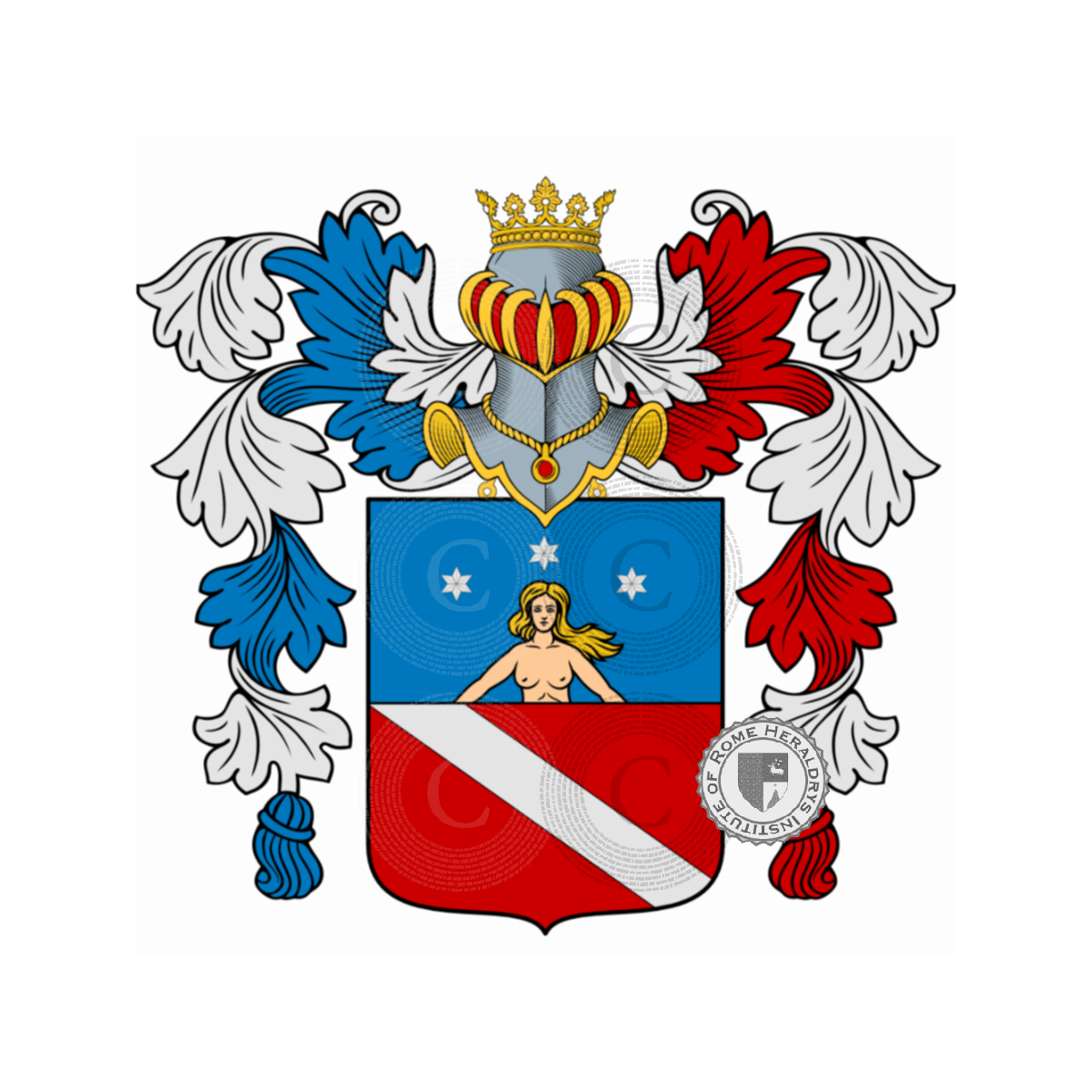 Wappen der FamilieVenturi, di Ventura,Venturi Borgognini,Venturi Gallerani