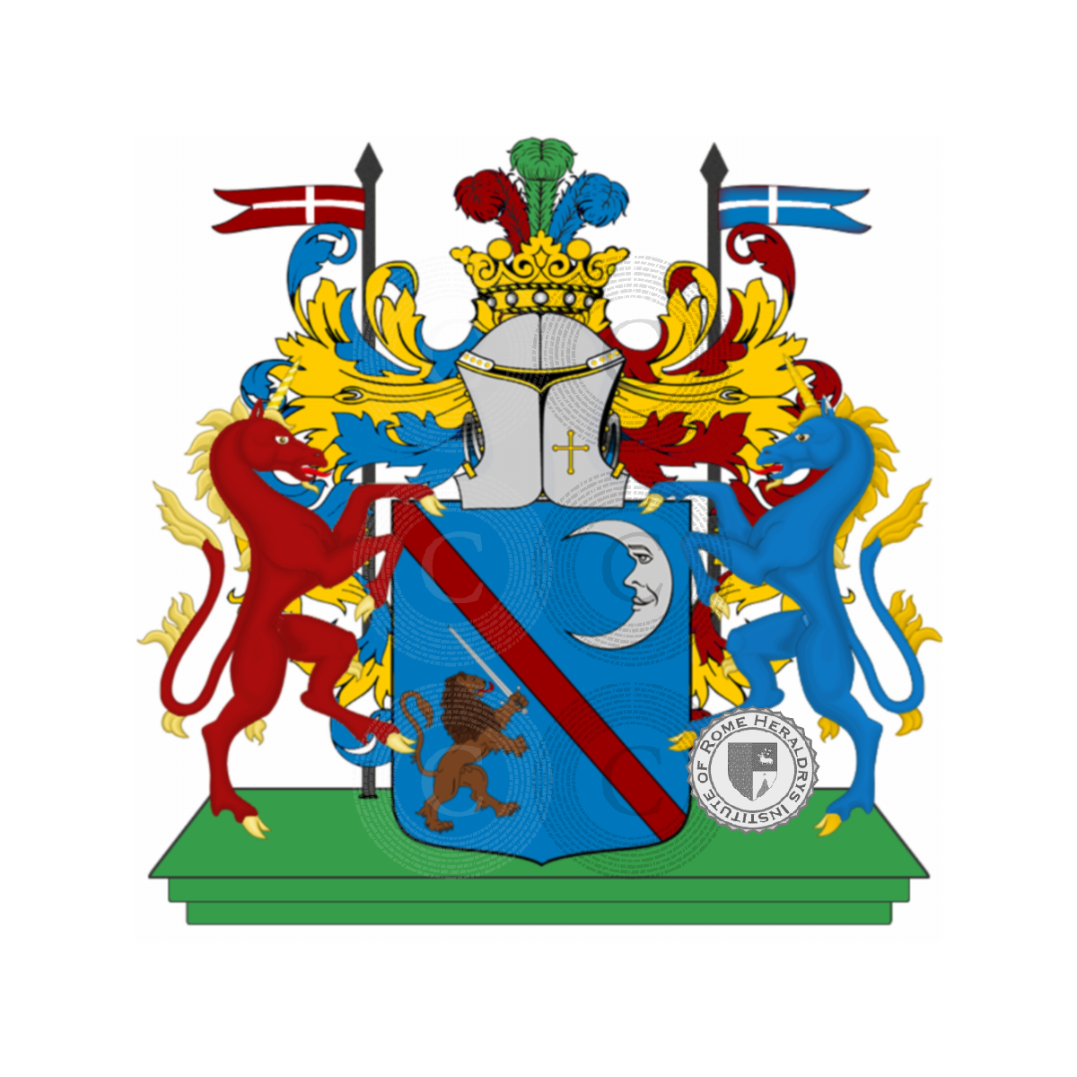 Coat of arms of familyperagine