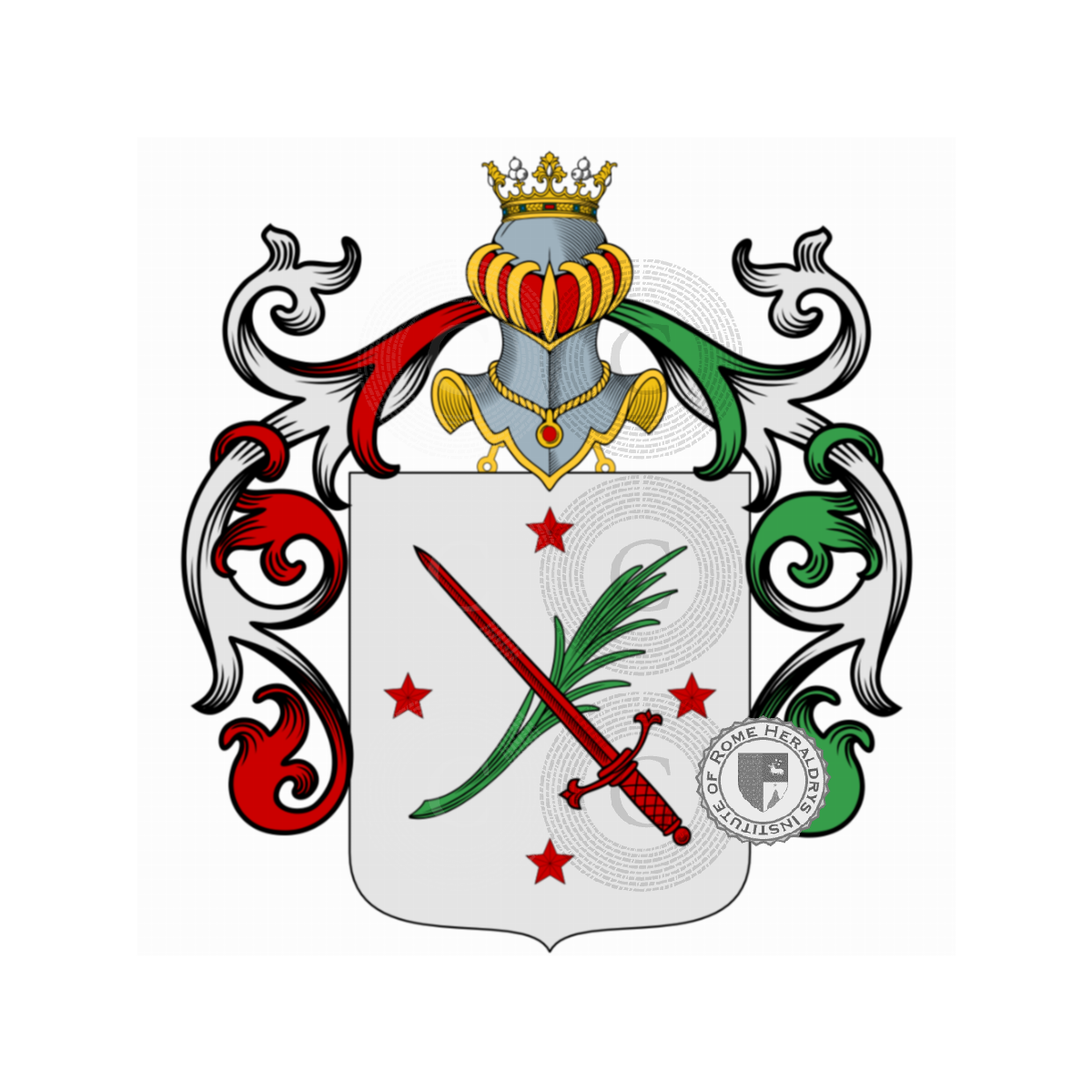 Escudo de la familiaAdinolfi, Adinolfo