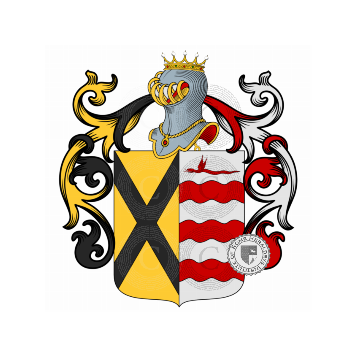 Coat of arms of familyde Girolamo Del Mauro
