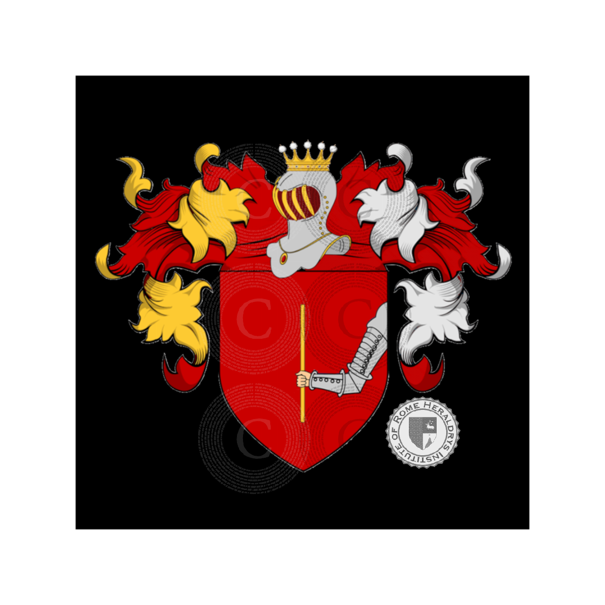 Coat of arms of familyBastone