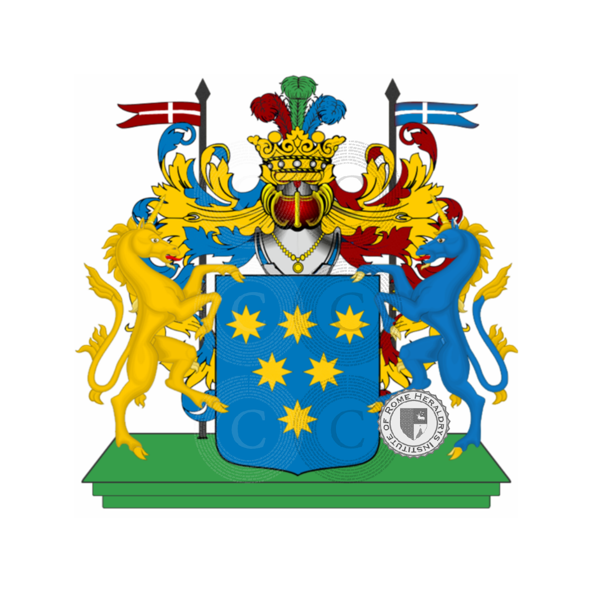 Wappen der Familieazzolini
