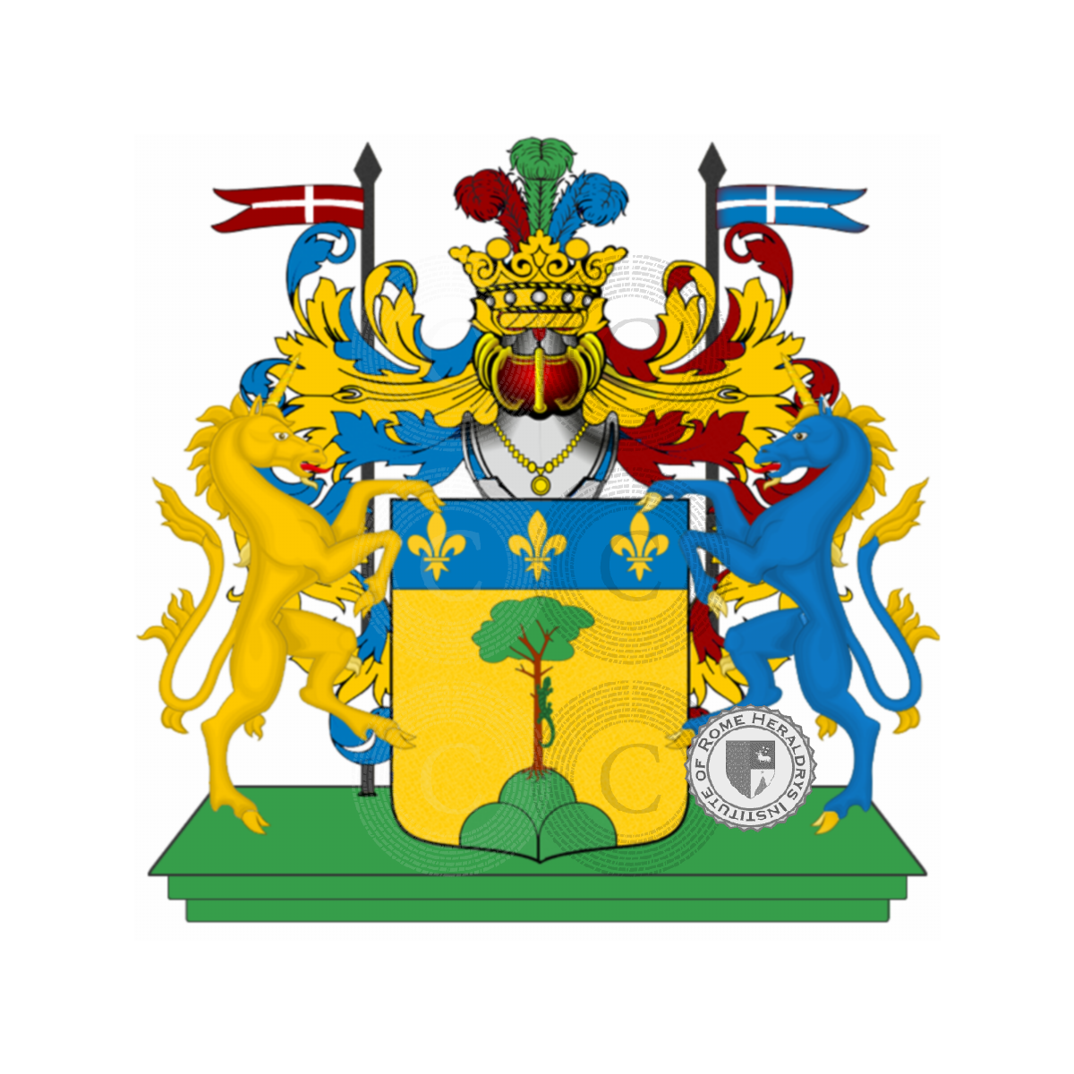 Coat of arms of familyliverani