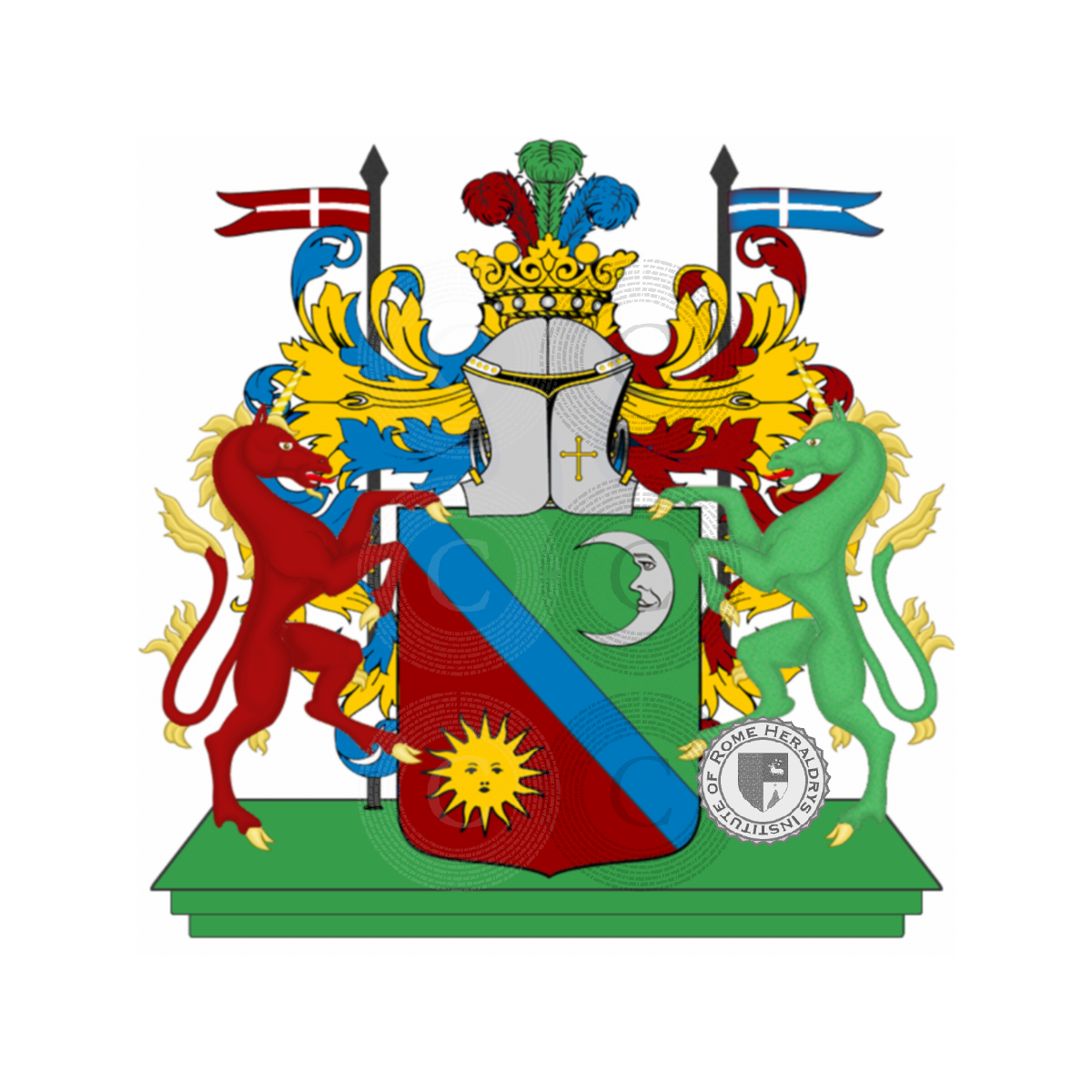 Coat of arms of familyde nuntiis