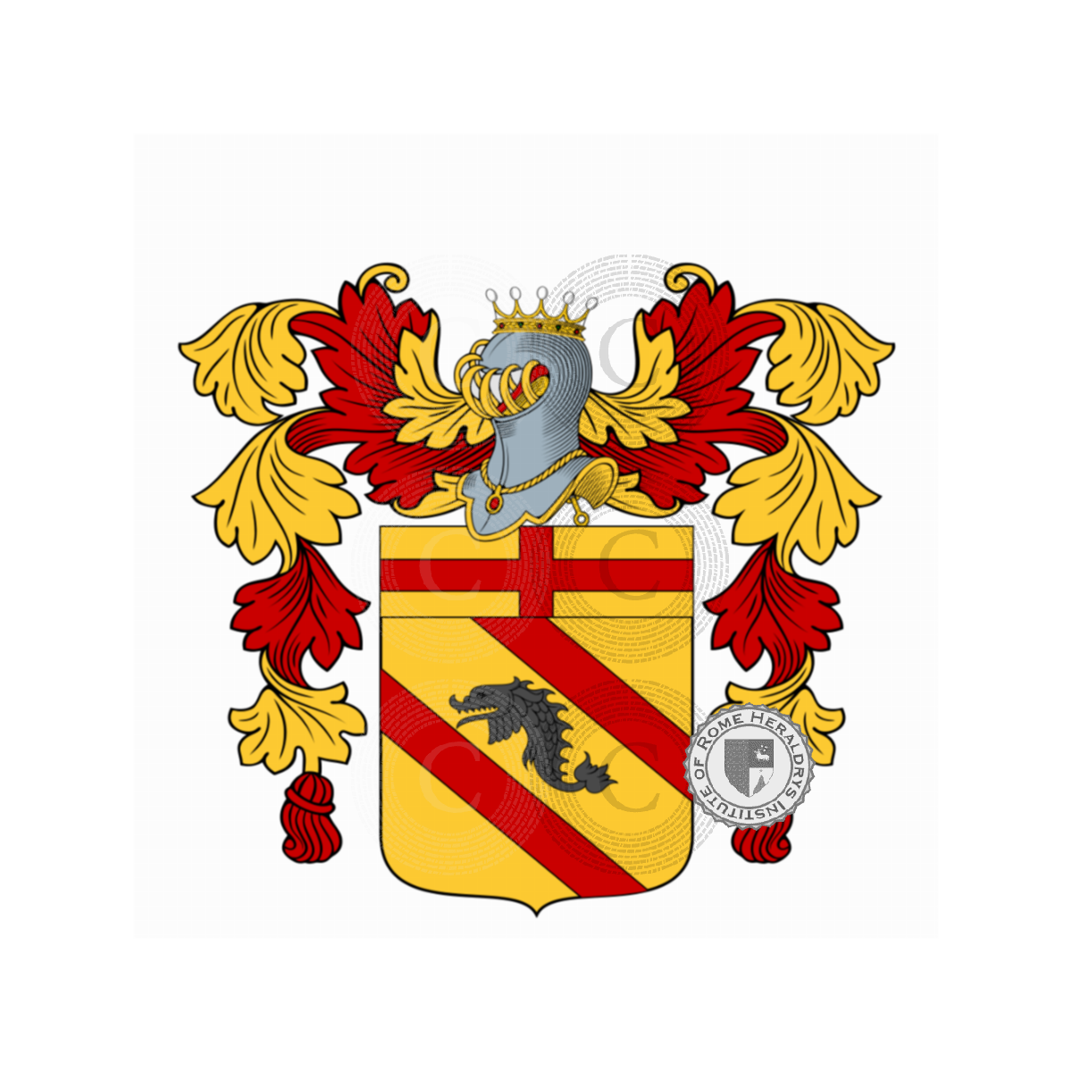 Coat of arms of familyDelfino, Delfini