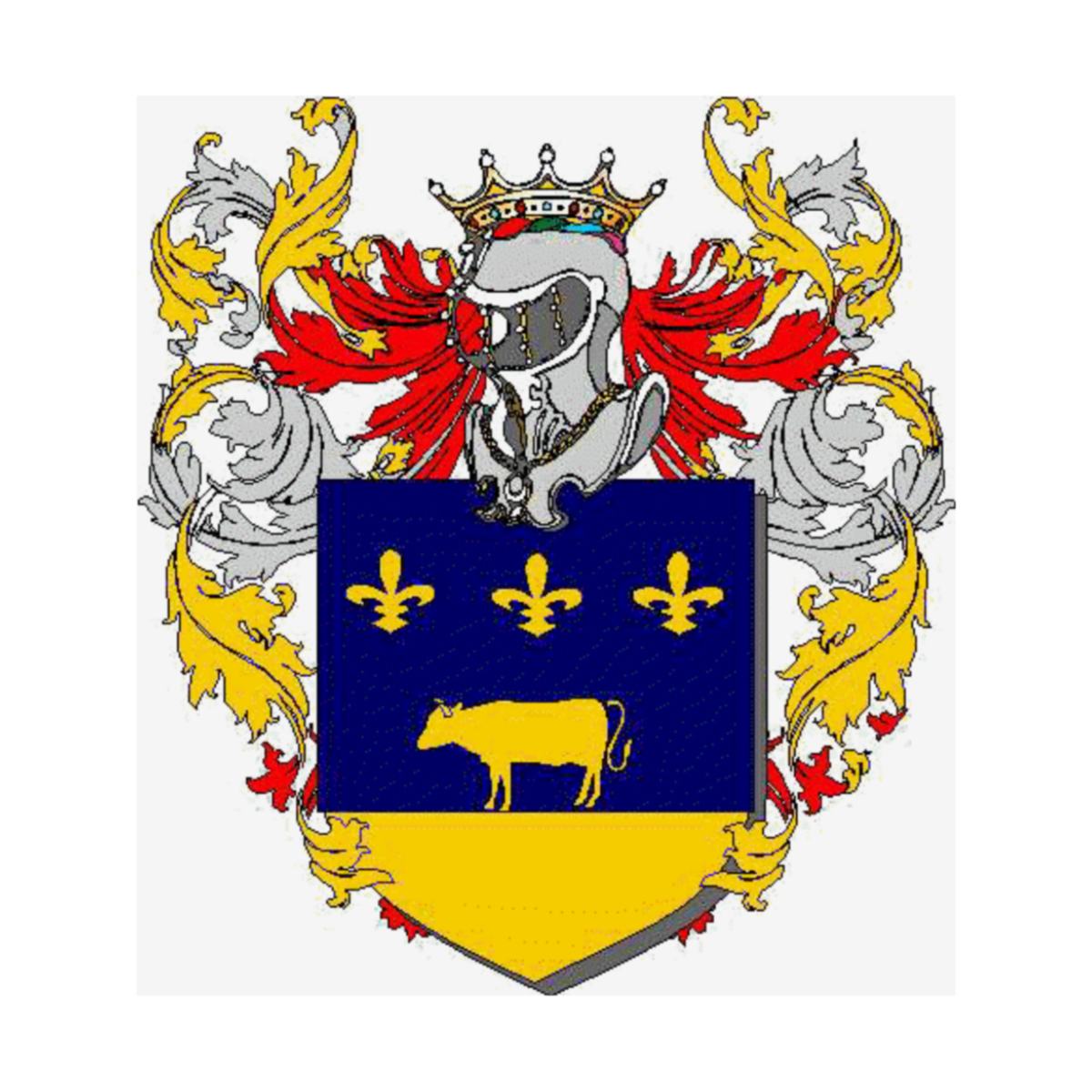 Wappen der Familie, Buccella,Buccelli,Bucelli dei Campi,Bucelli del Corso