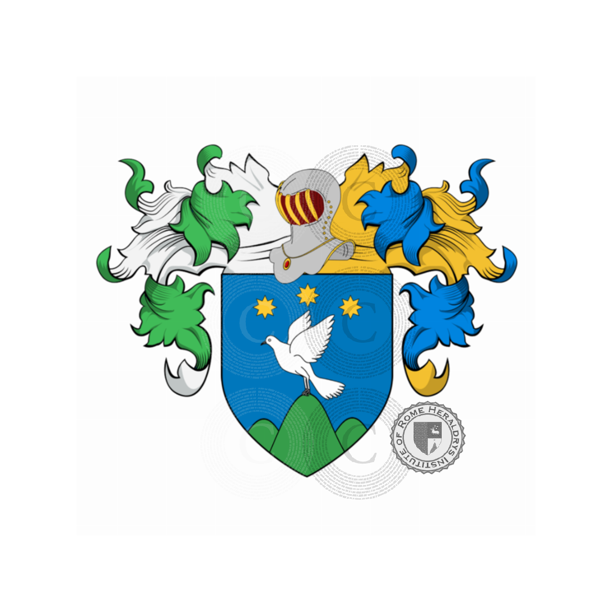 Coat of arms of familyPalombi