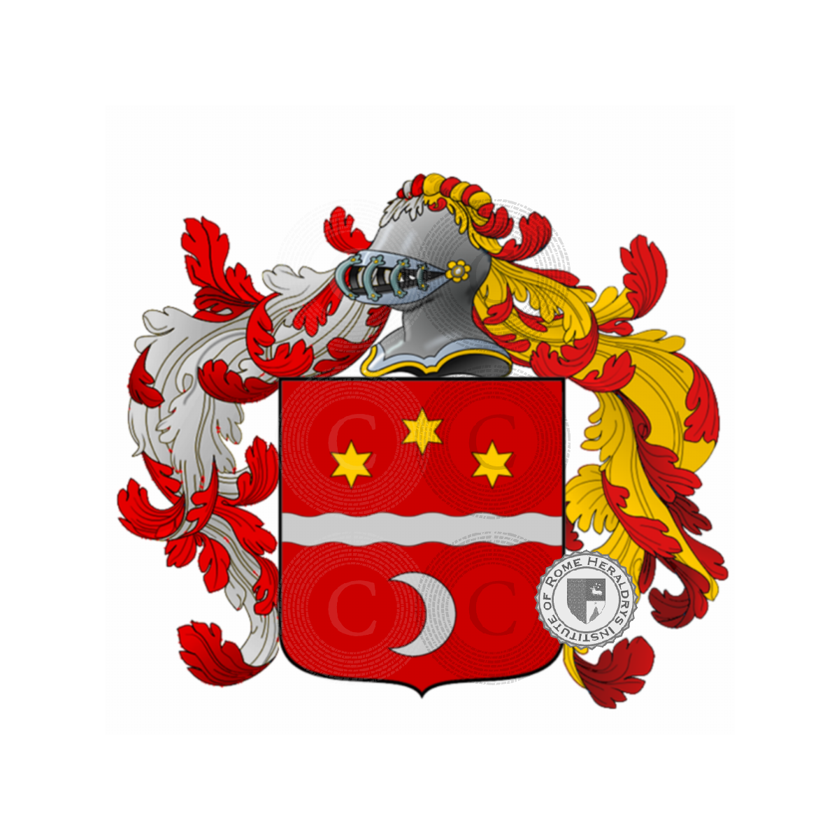 Wappen der FamilieMenichelli, Menechelli