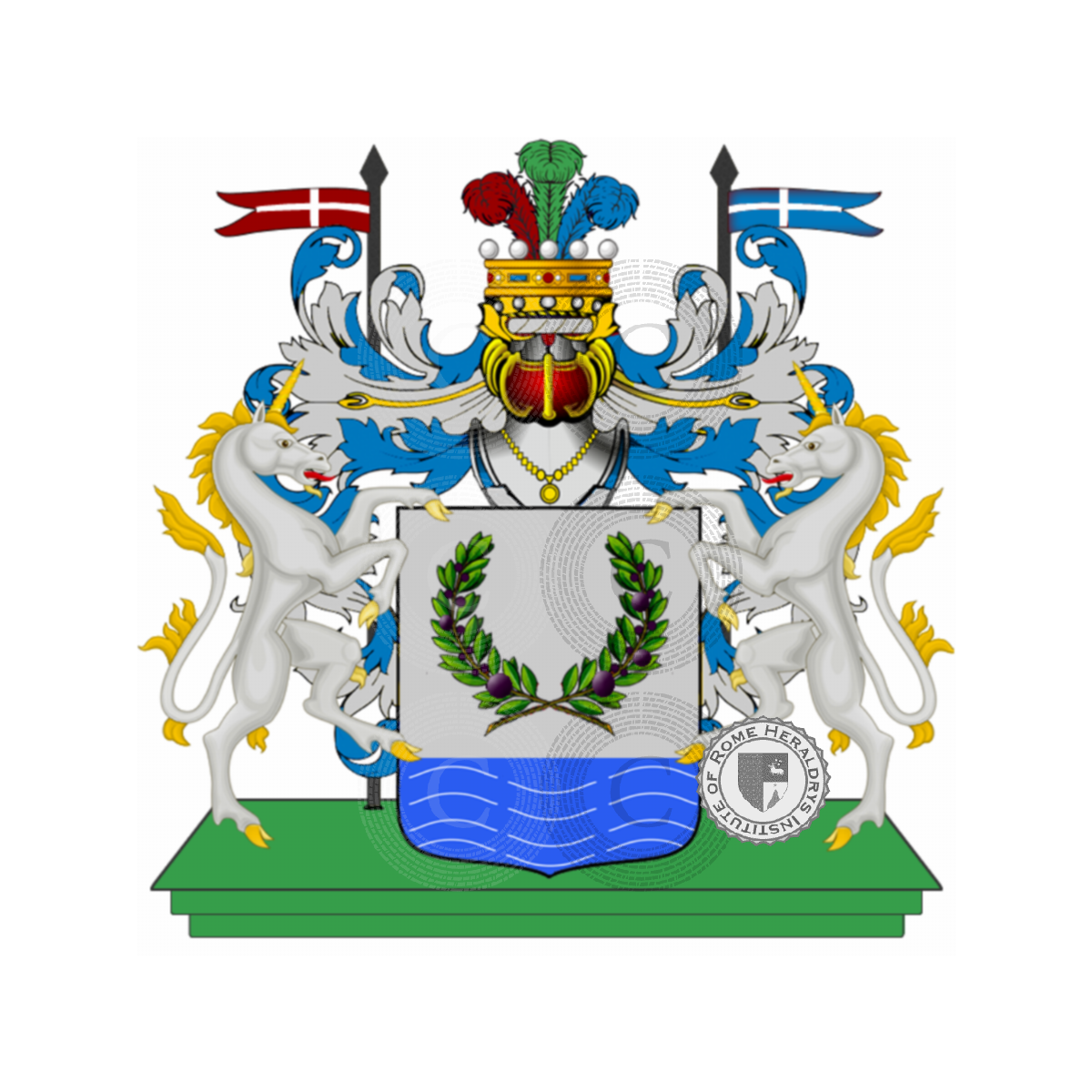 Coat of arms of familyMarini, Marini Scotti,Marino