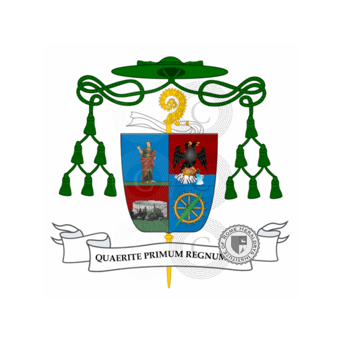 Coat of arms of familysantin