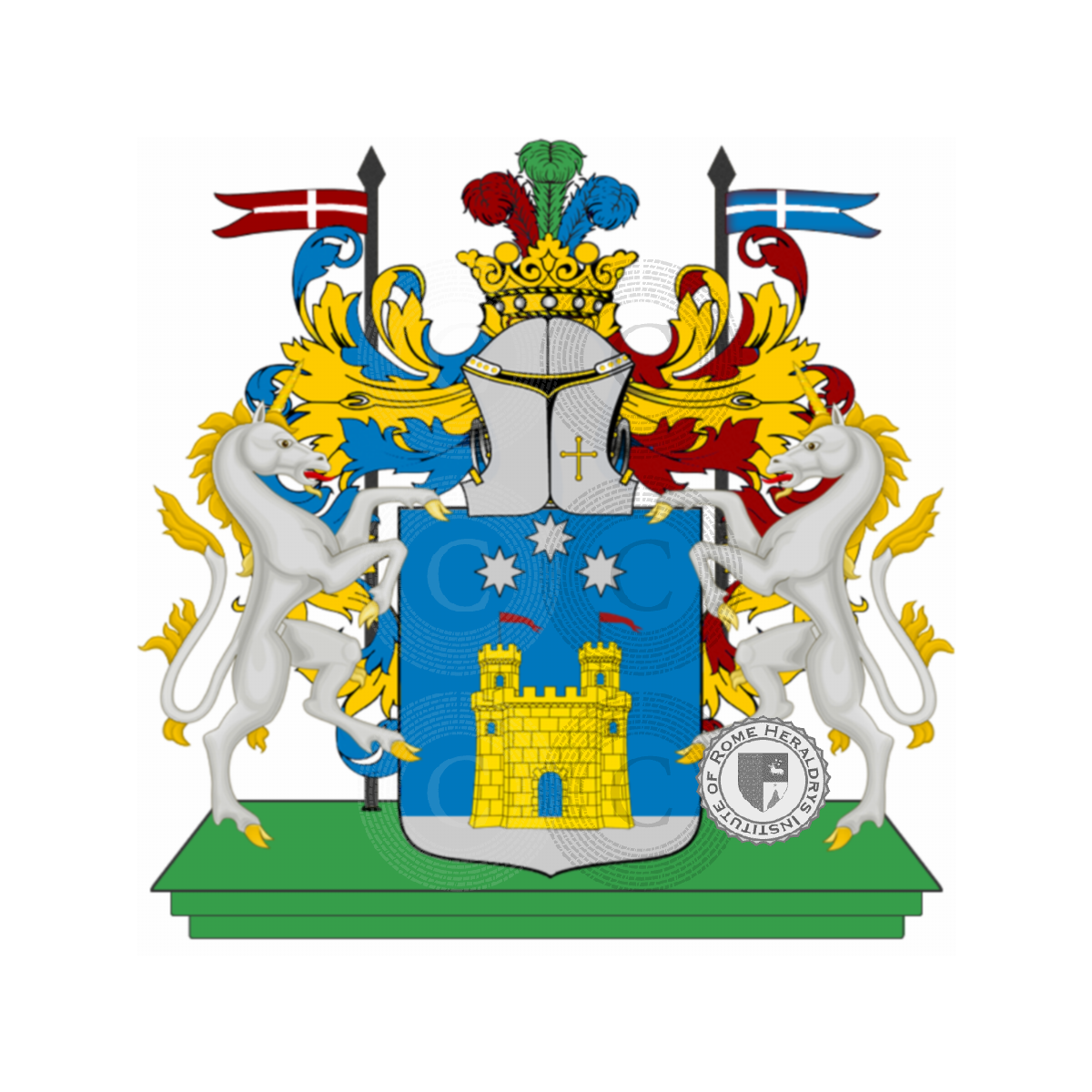 Wappen der Familiemorcelli
