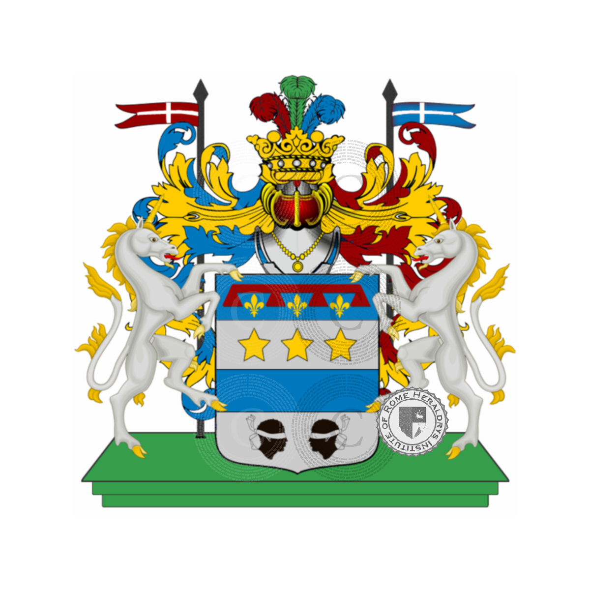 Wappen der FamiliePizzi
