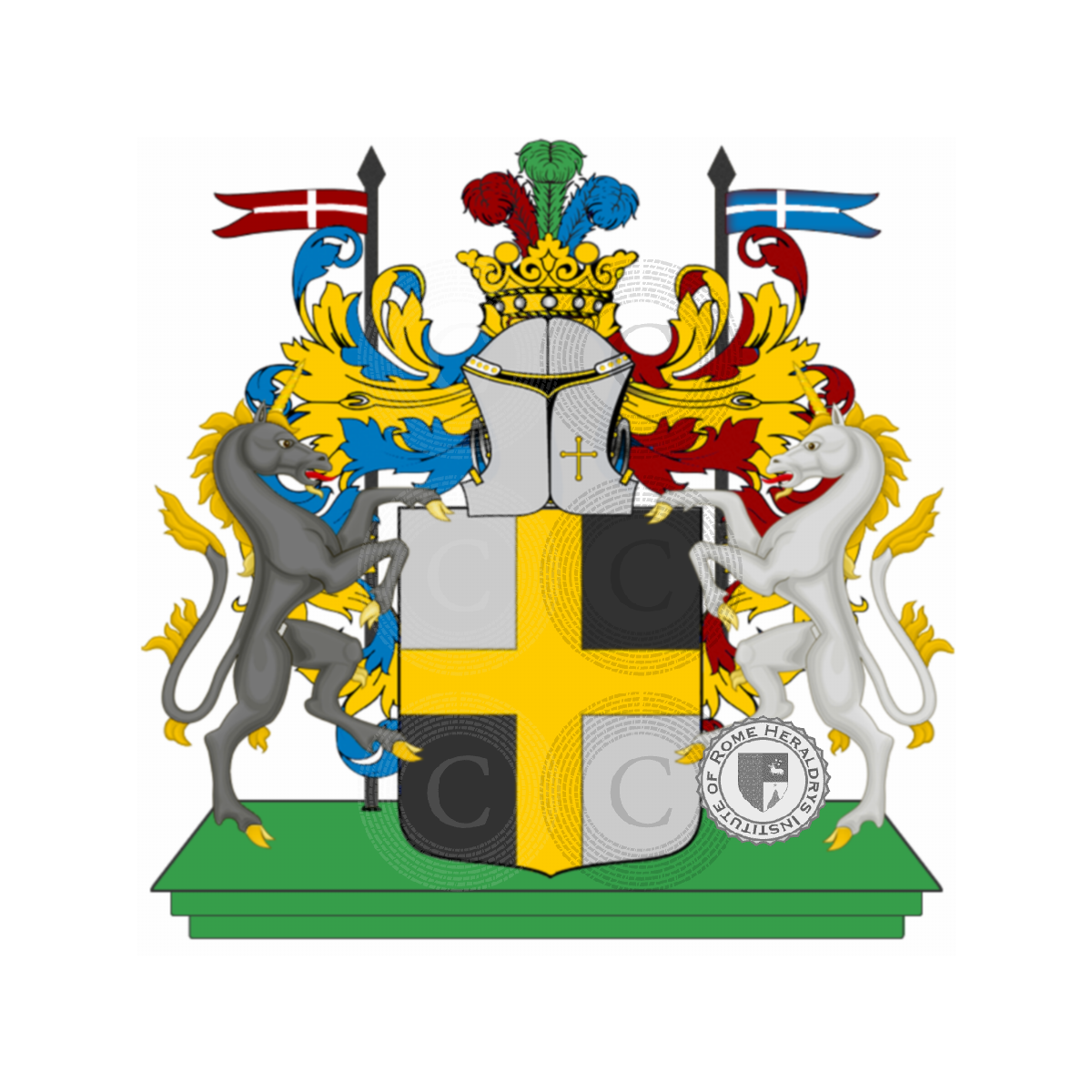 Coat of arms of familyschenatti