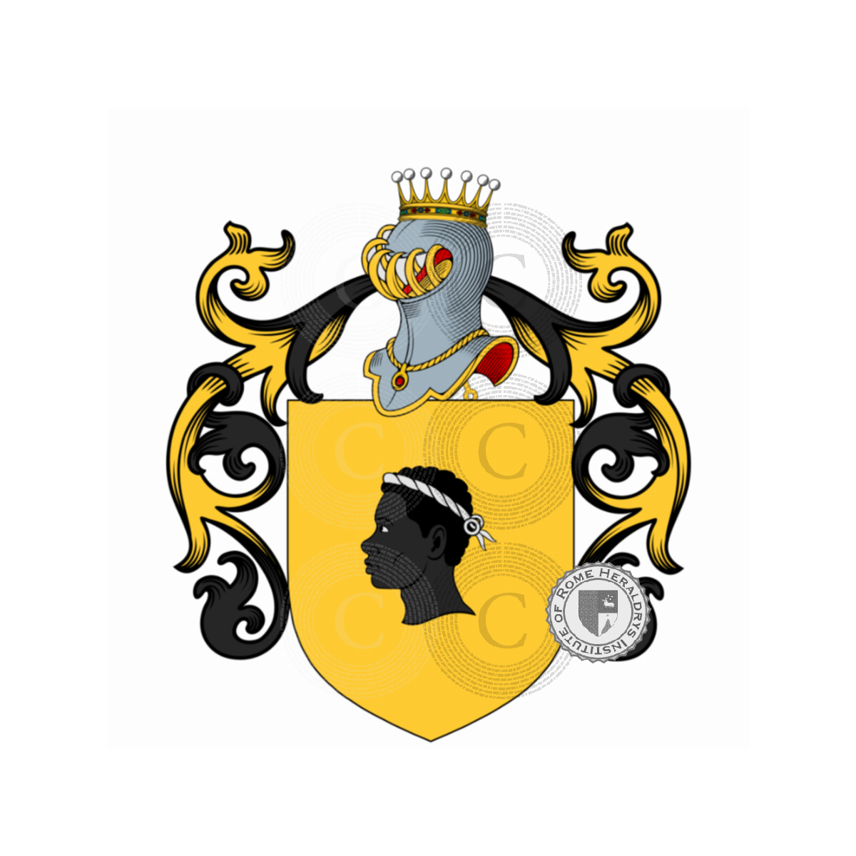 Wappen der FamilieMoresco, Morescho,Morisco