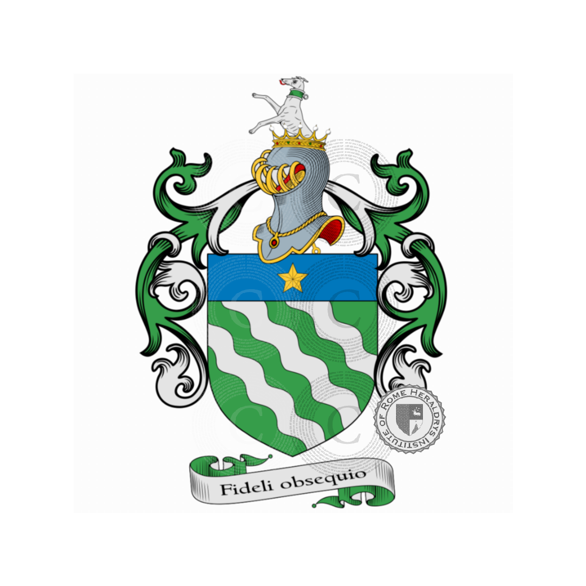 Coat of arms of familyRivetti, Pivetta,Rivetti