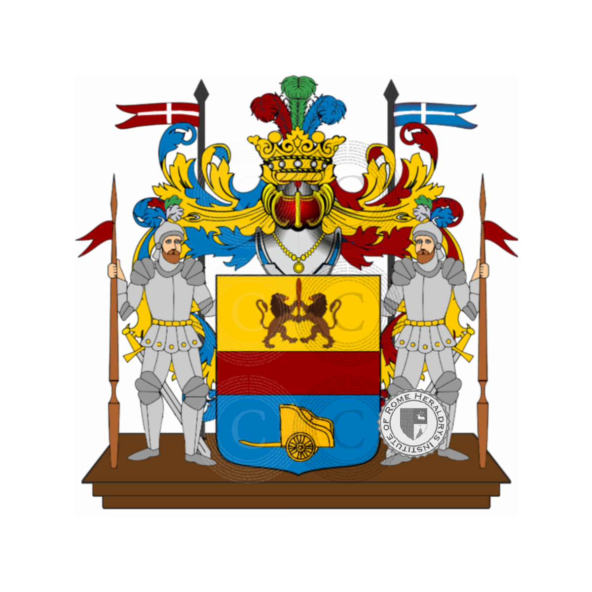 Coat of arms of familycarini