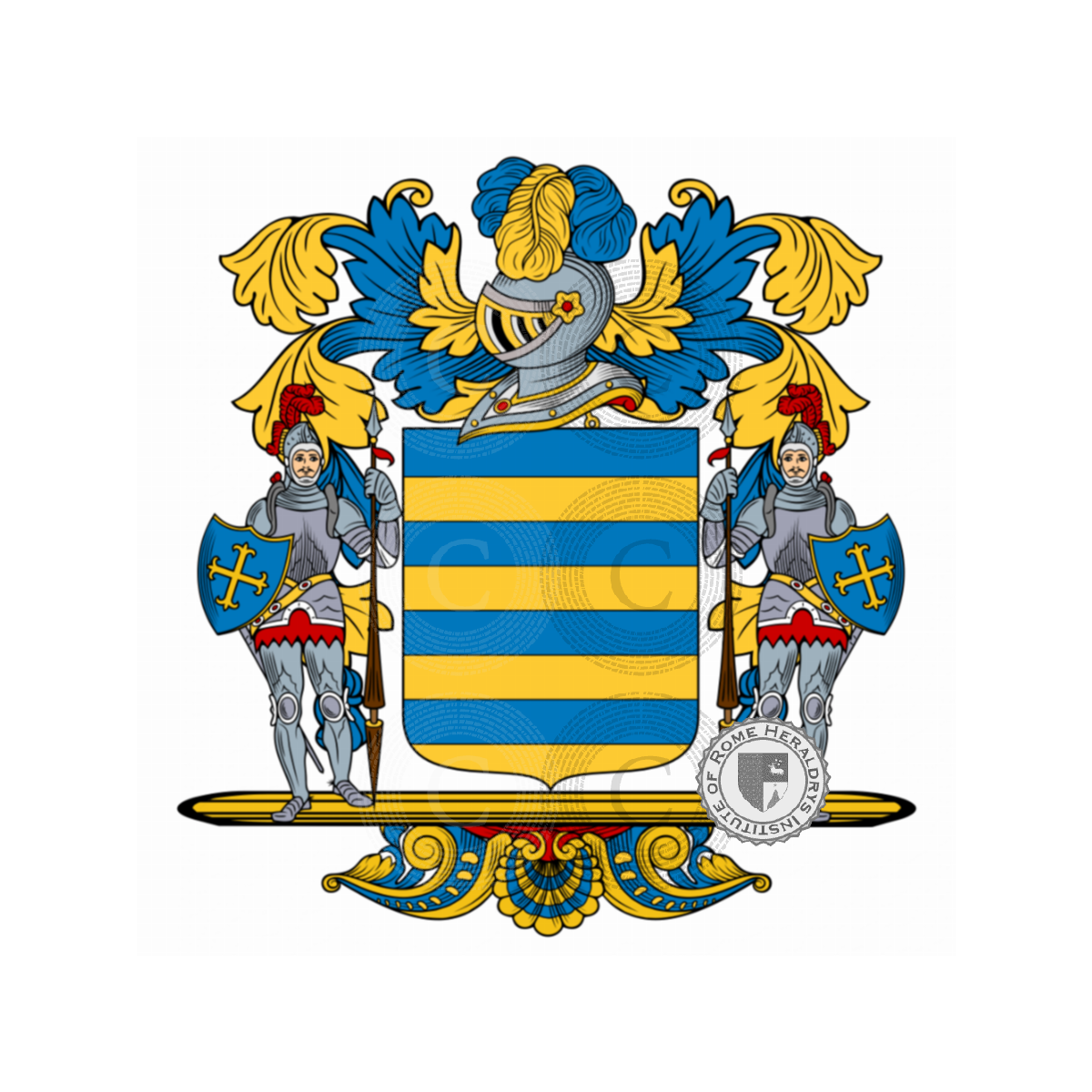Coat of arms of familyDucoli, Ducchi,Duchi,Duxii