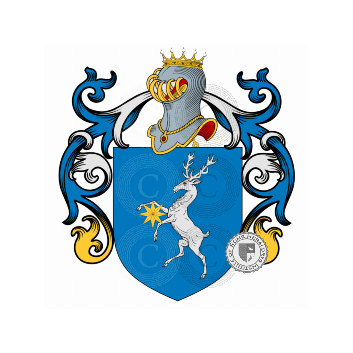Coat of arms of familyPasquali, Pasquali Edle von Farrawal
