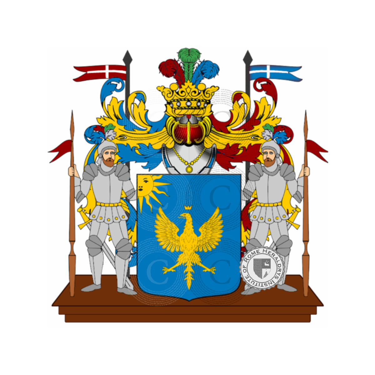 Wappen der Familieaquilini