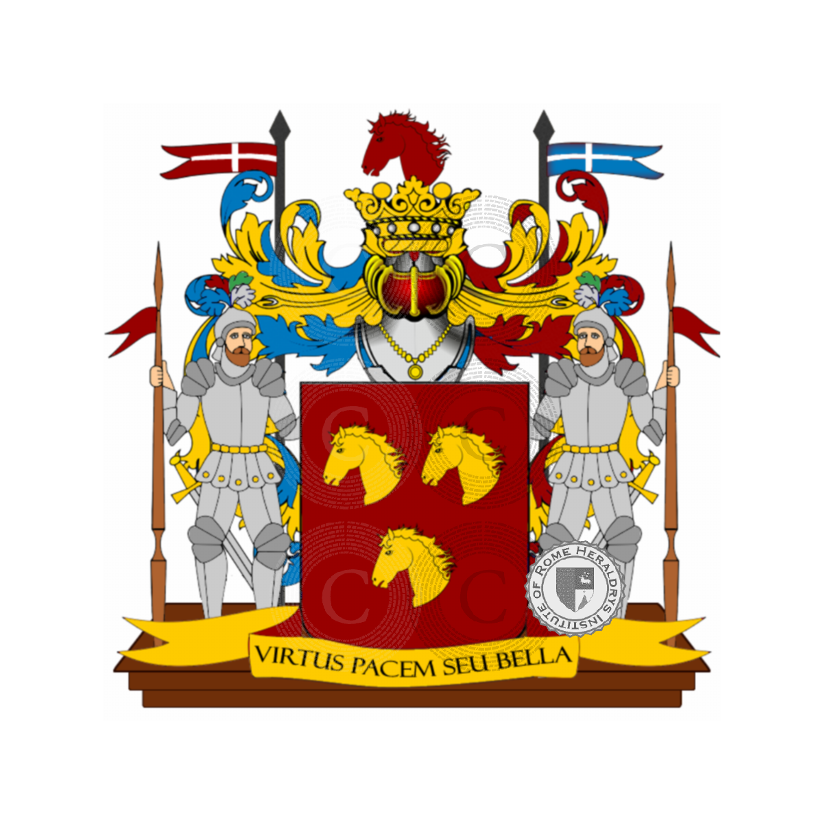 Coat of arms of familycavaglia