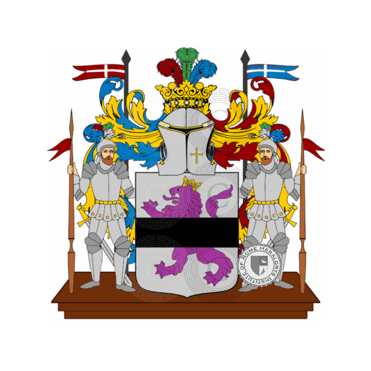 Coat of arms of familyusilla