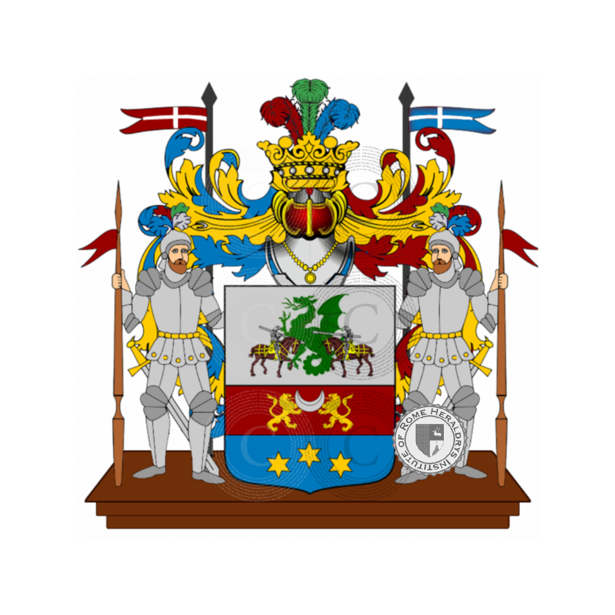 Coat of arms of familyesposito corcione