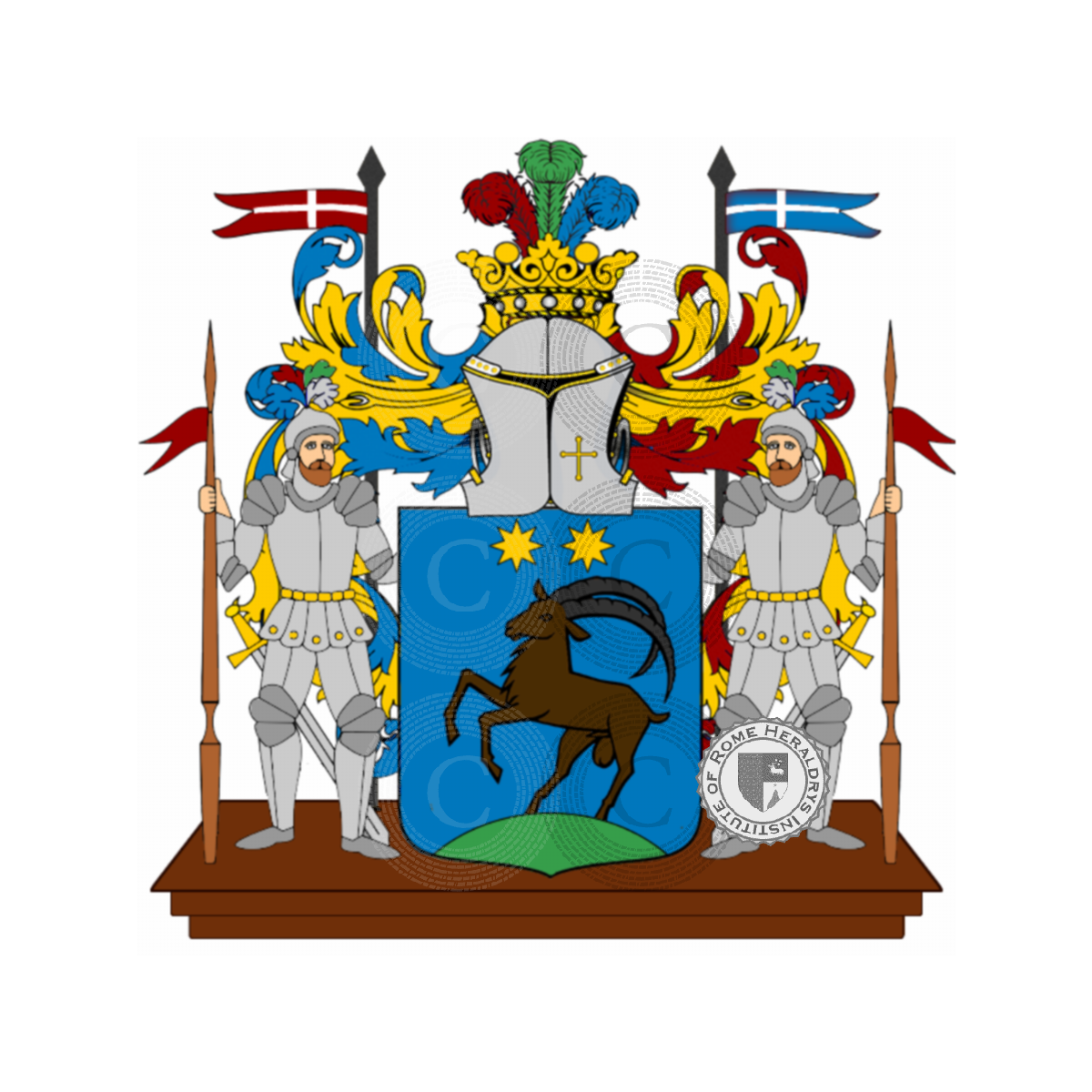 Coat of arms of familyPloner
