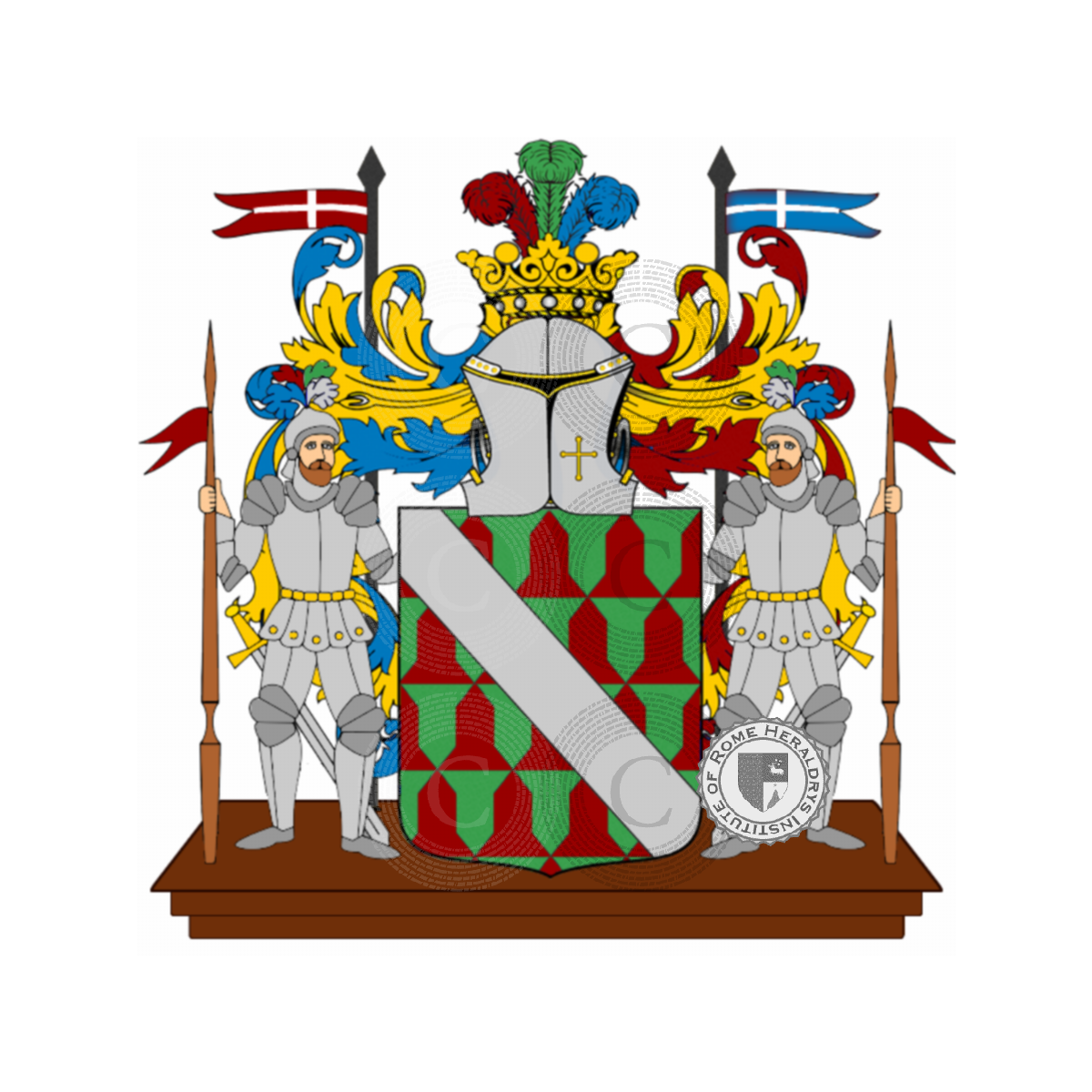 Coat of arms of familymontegriffo