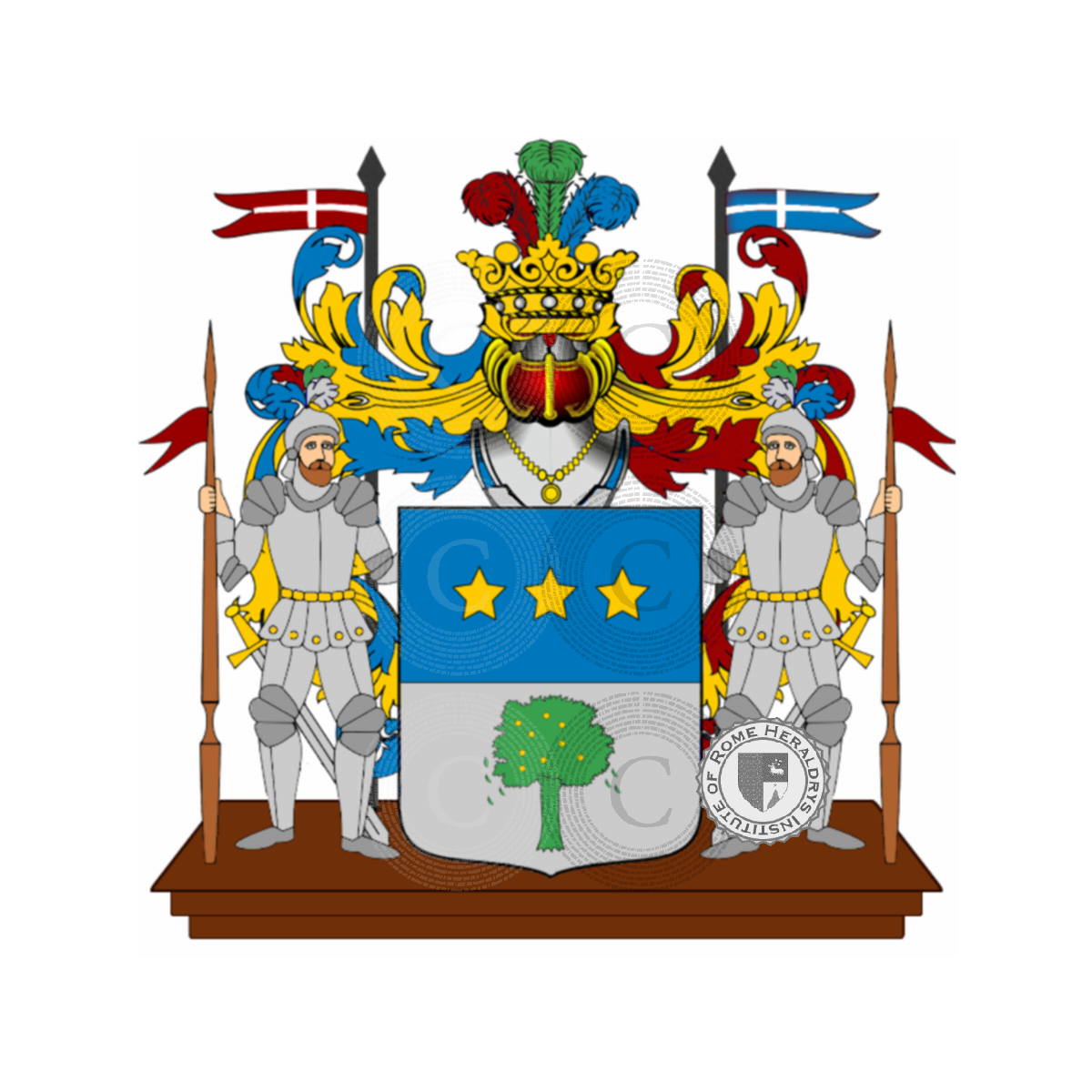 Coat of arms of familyantogno