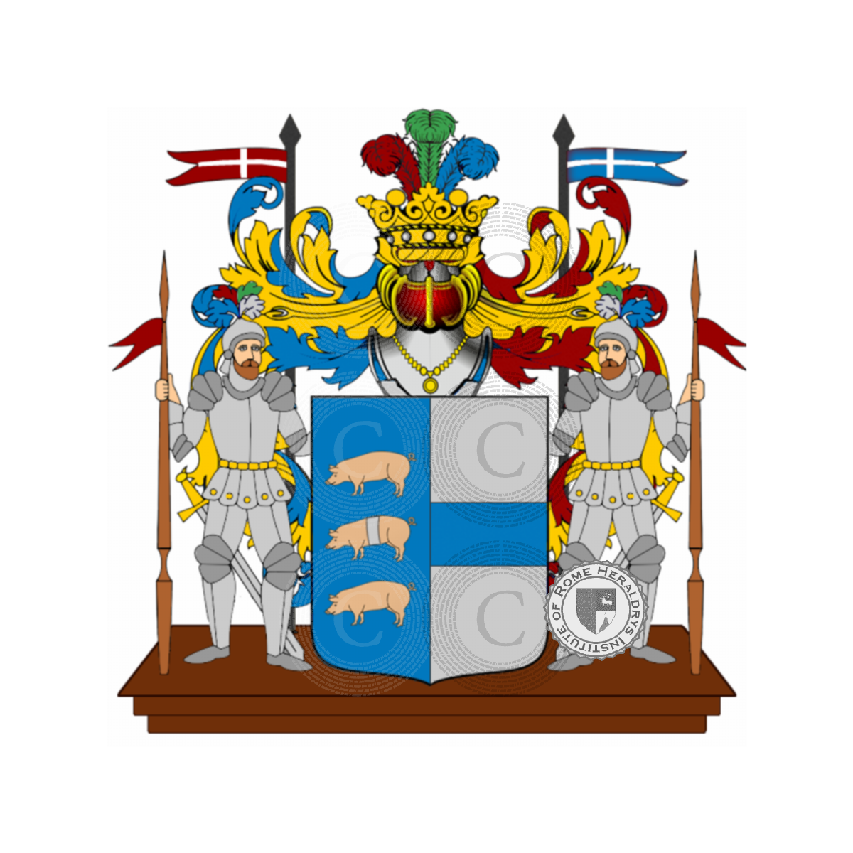 Wappen der FamilieFormentini, Formentin