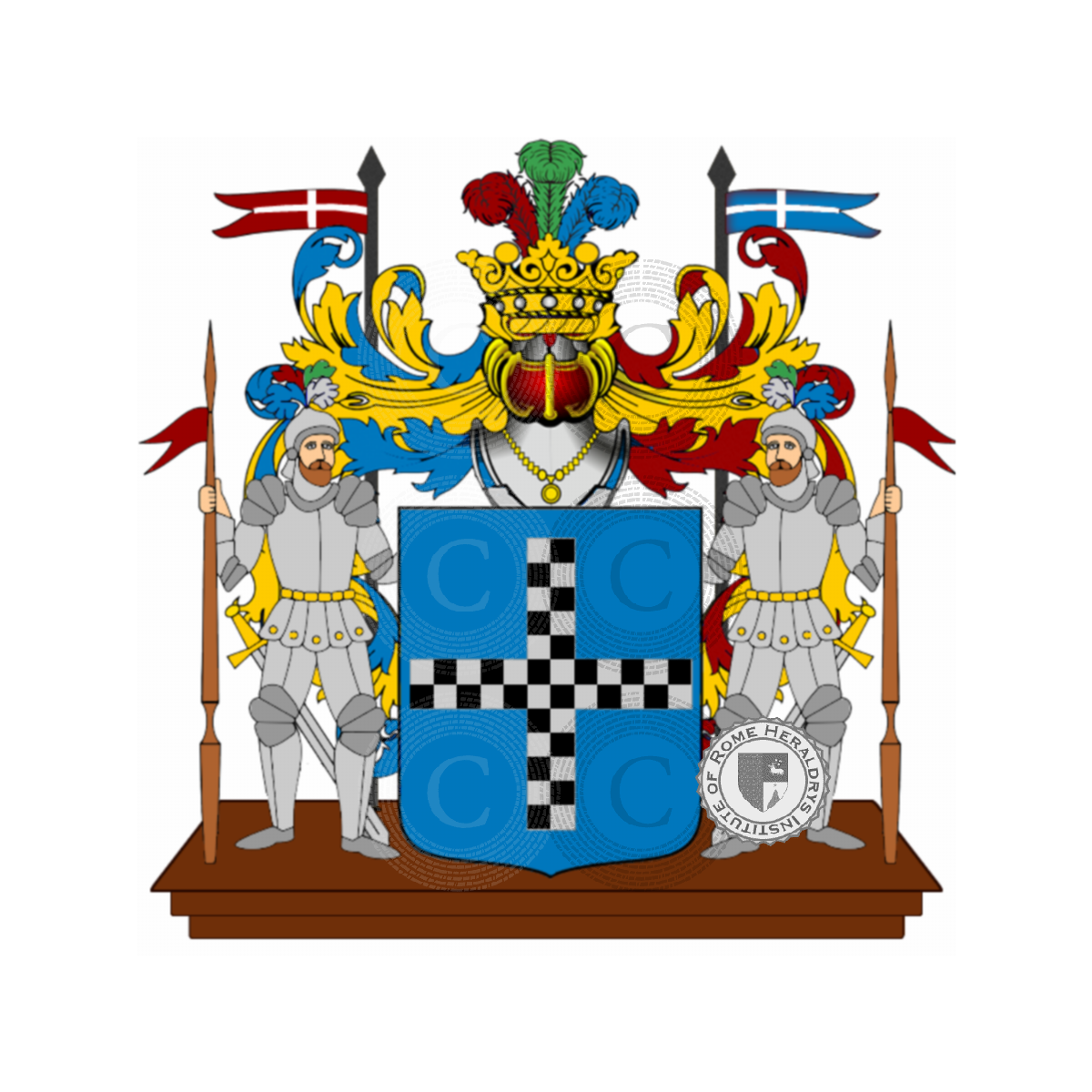 Wappen der Familiecavicchi