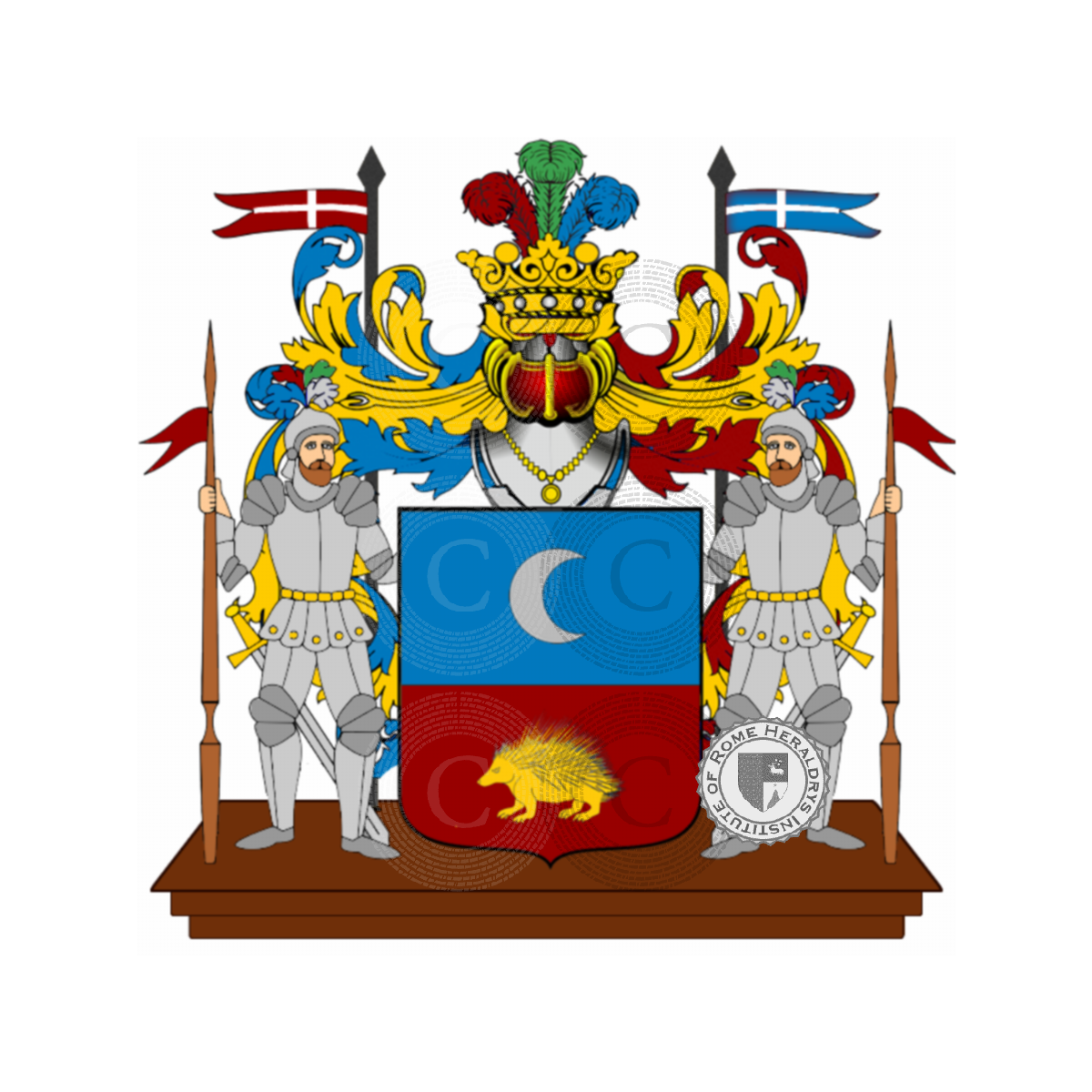 Coat of arms of familyfarsetti