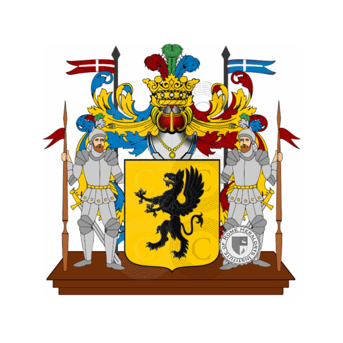 Wappen der Familieabatelli