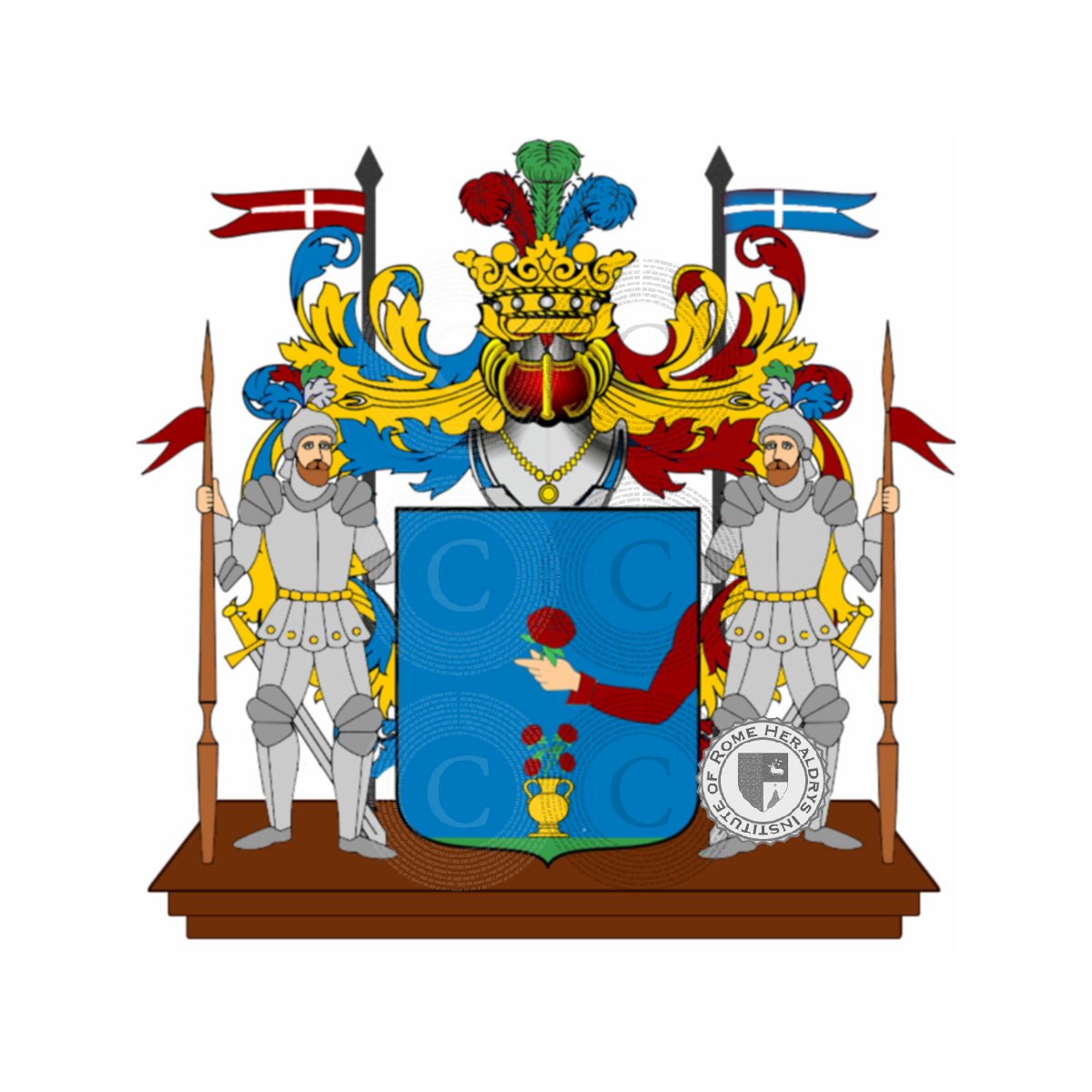 Wappen der FamilieGiardini o Giardino (Bologna)