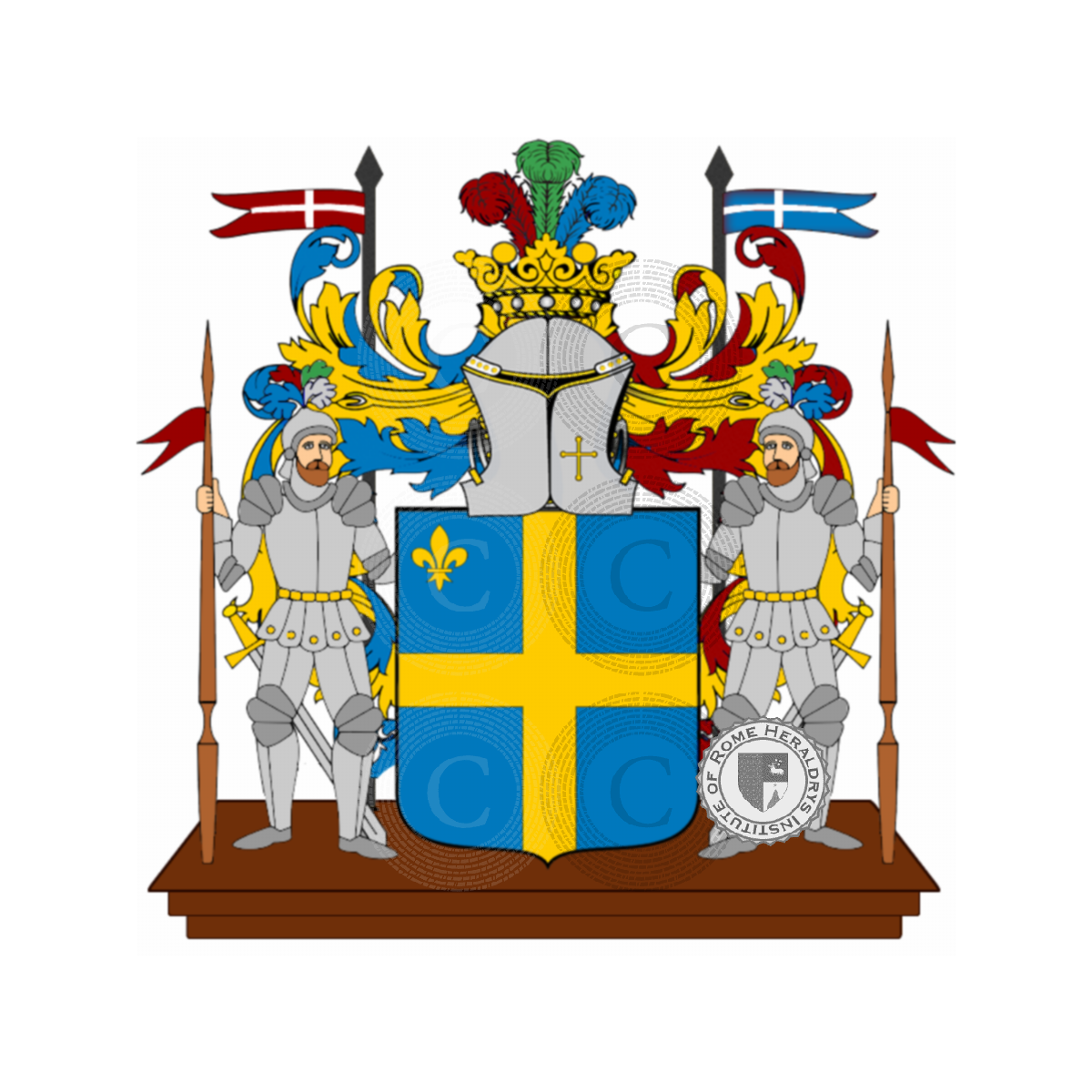 Coat of arms of familyciarnese