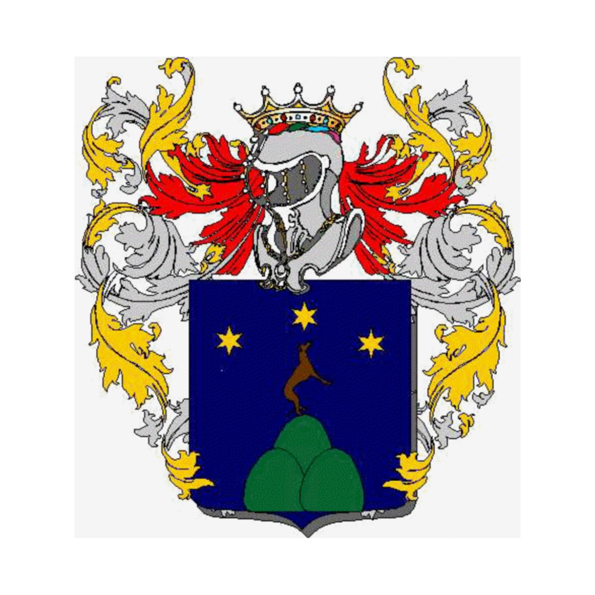 Coat of arms of familyCagnaroni