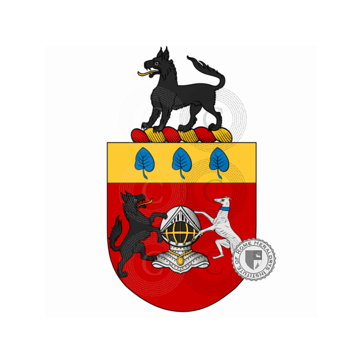Coat of arms of familyCaiado, Calado