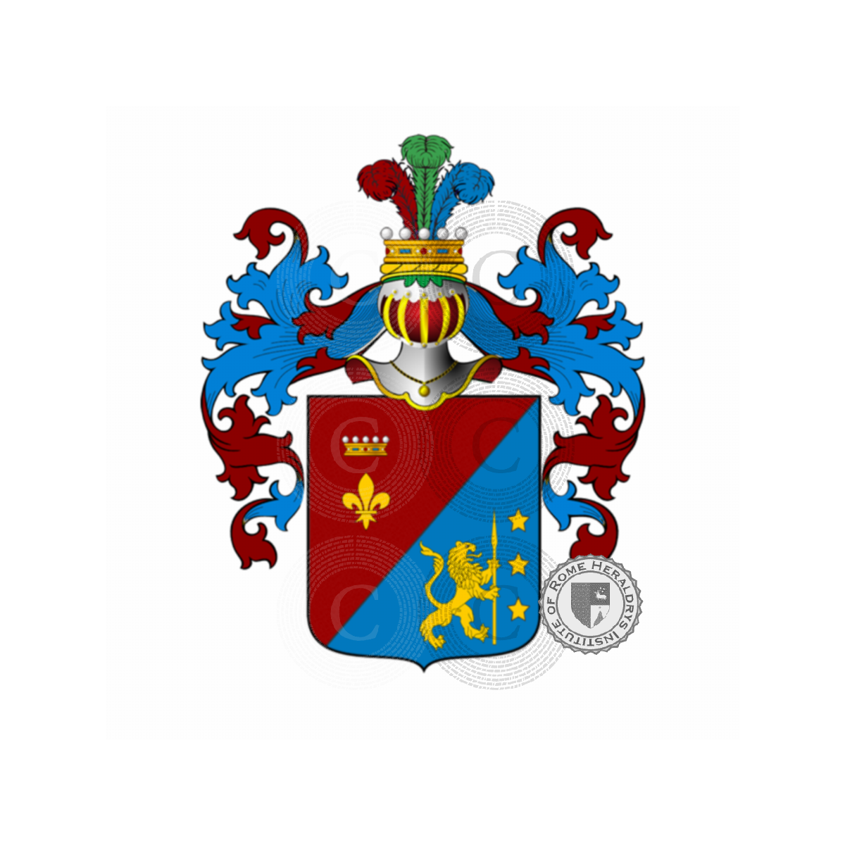 Coat of arms of family, Cozzi