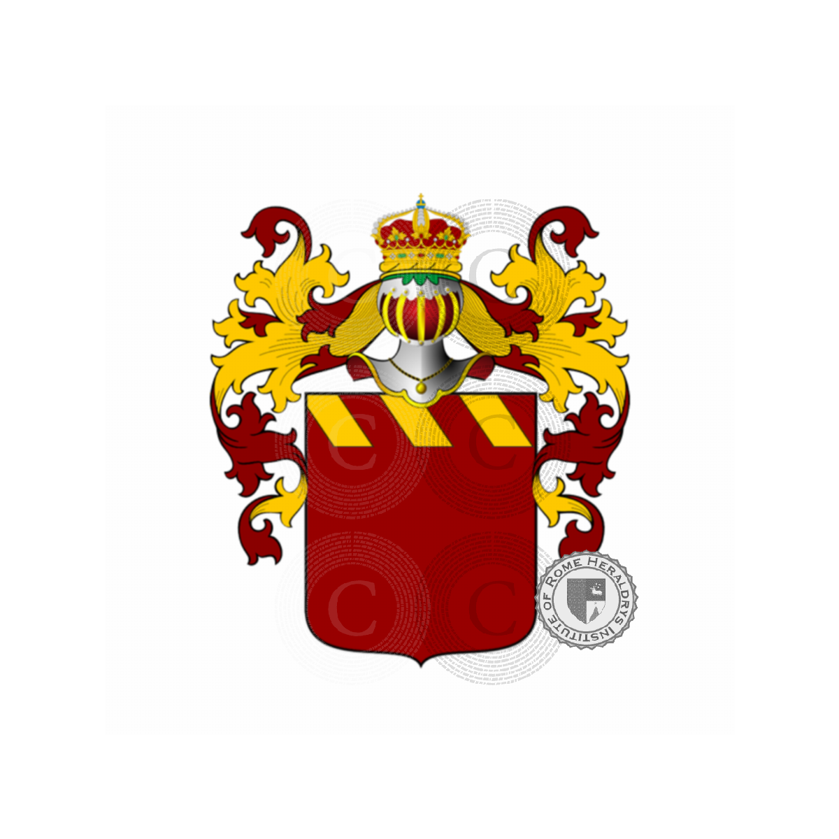 Escudo de la familialudovisi o lodovisi
