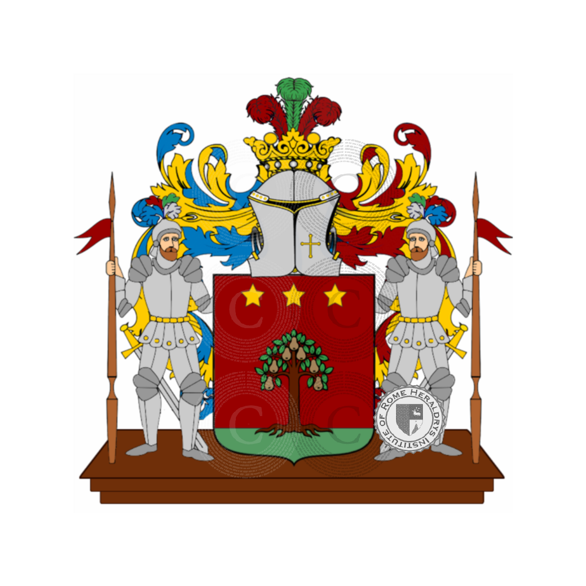 Coat of arms of familypissetti
