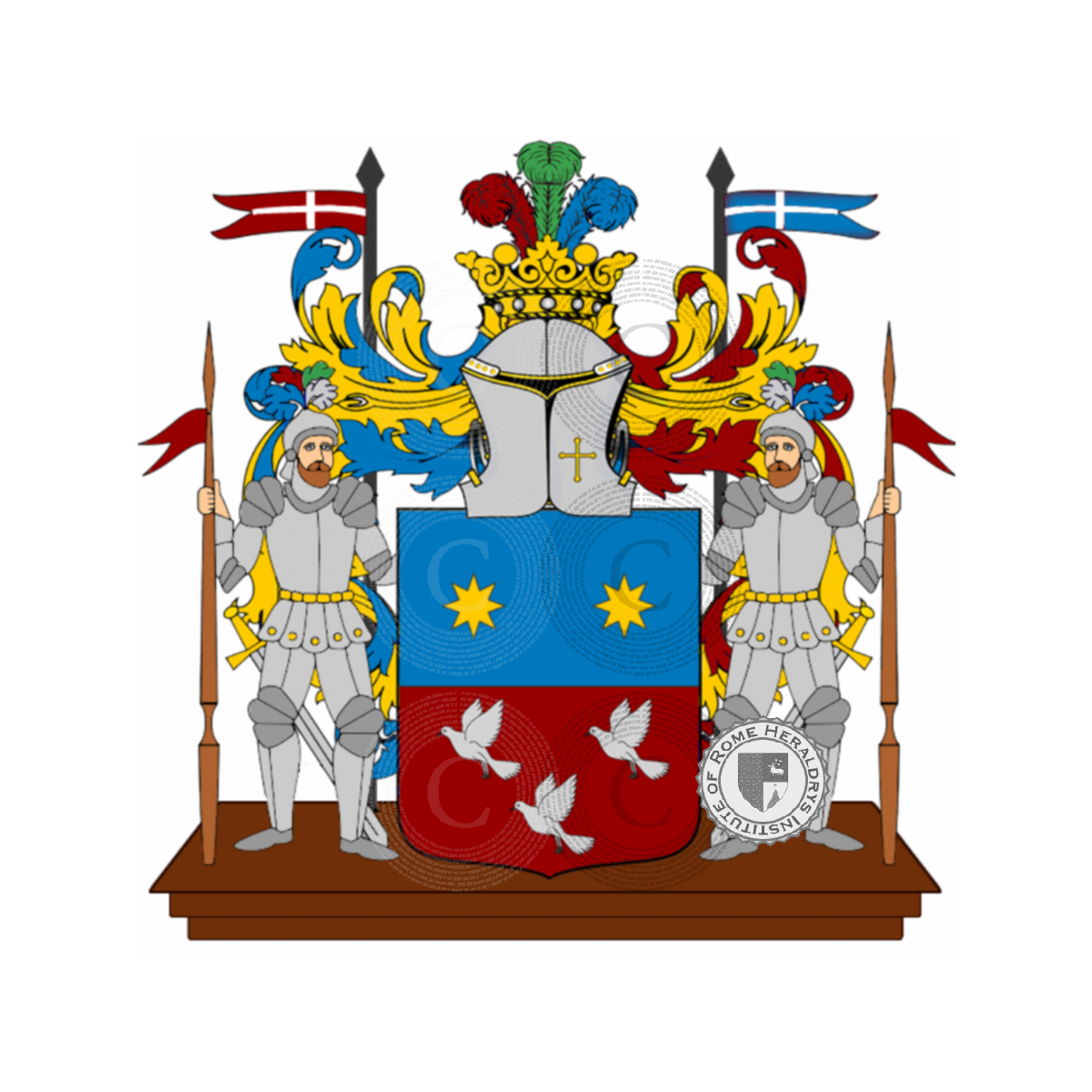 Coat of arms of familyIuni