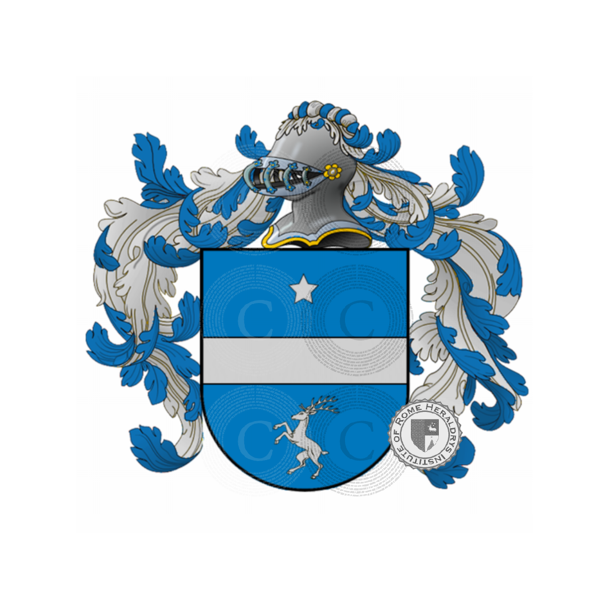 Coat of arms of familySiedentopf, Seidenzoff,Siedentoff,Siedentop