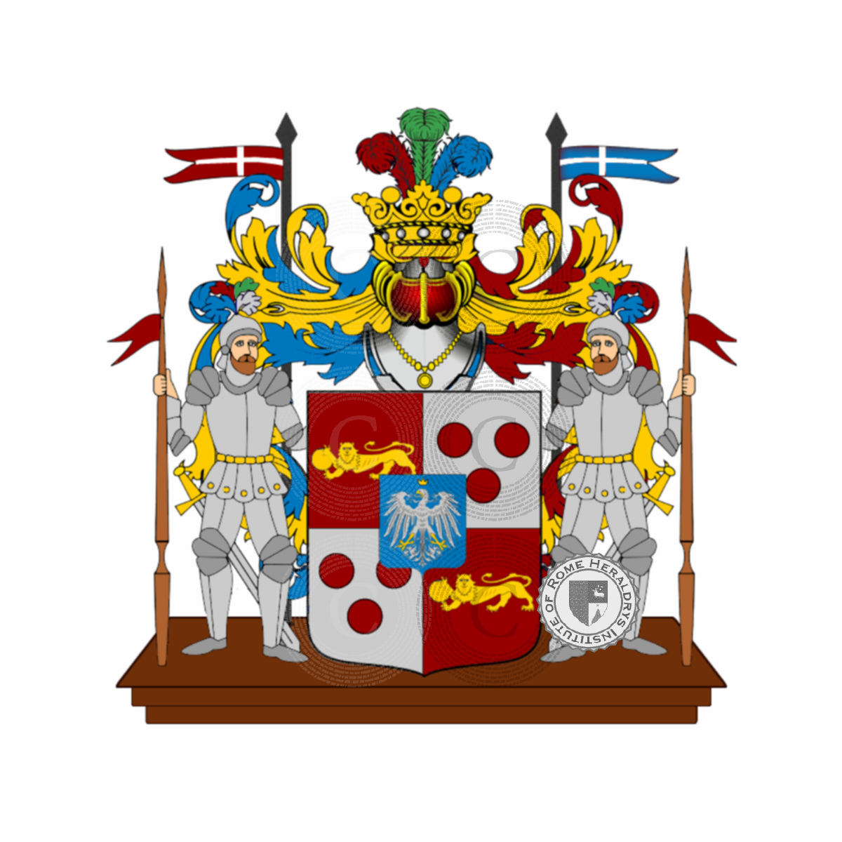Coat of arms of familycalcagnini