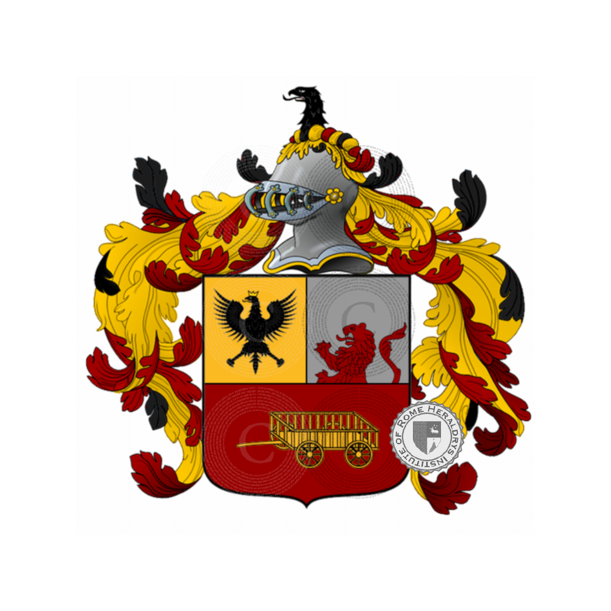 Coat of arms of familyCarminati di brambilla