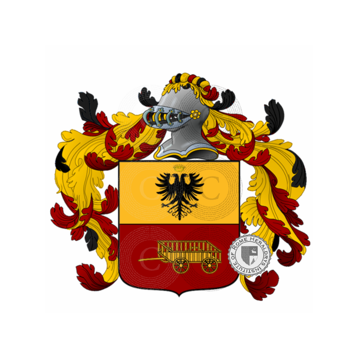 Wappen der Familiecarminati