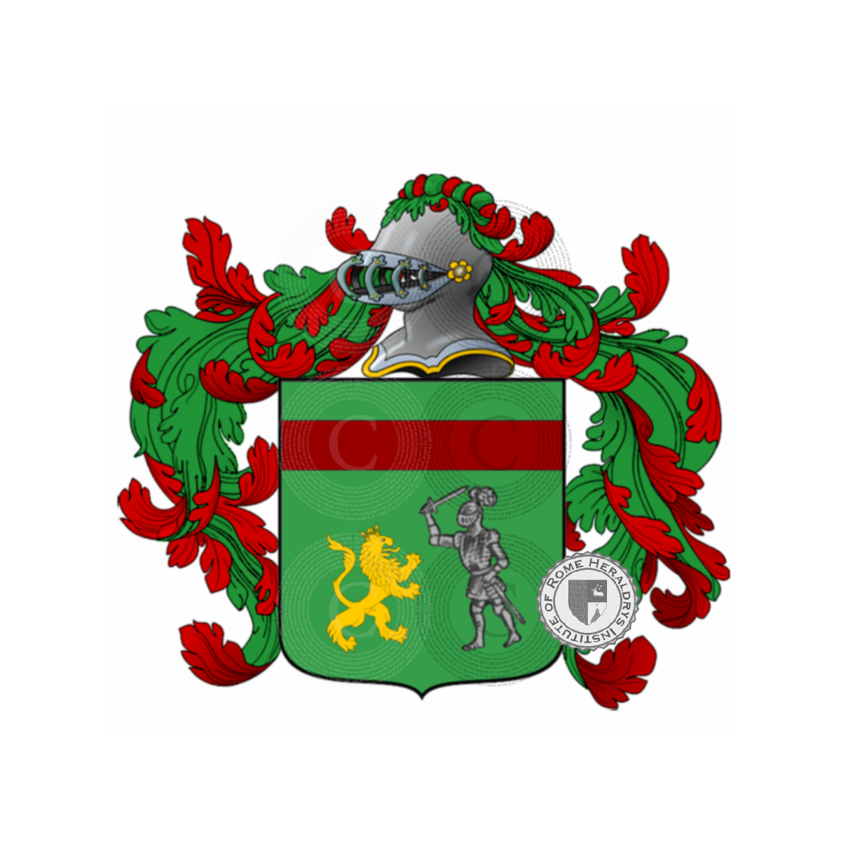 Coat of arms of familycastrucci english
