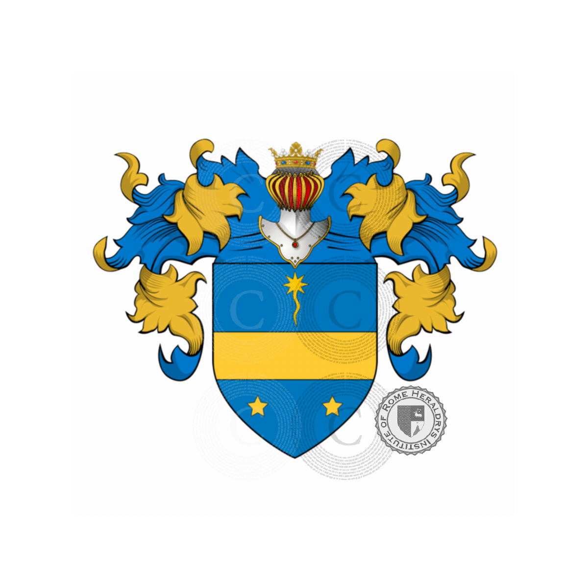 Coat of arms of familyBlasi, de Blasi,de Blasio,di Blasi,di Blasio