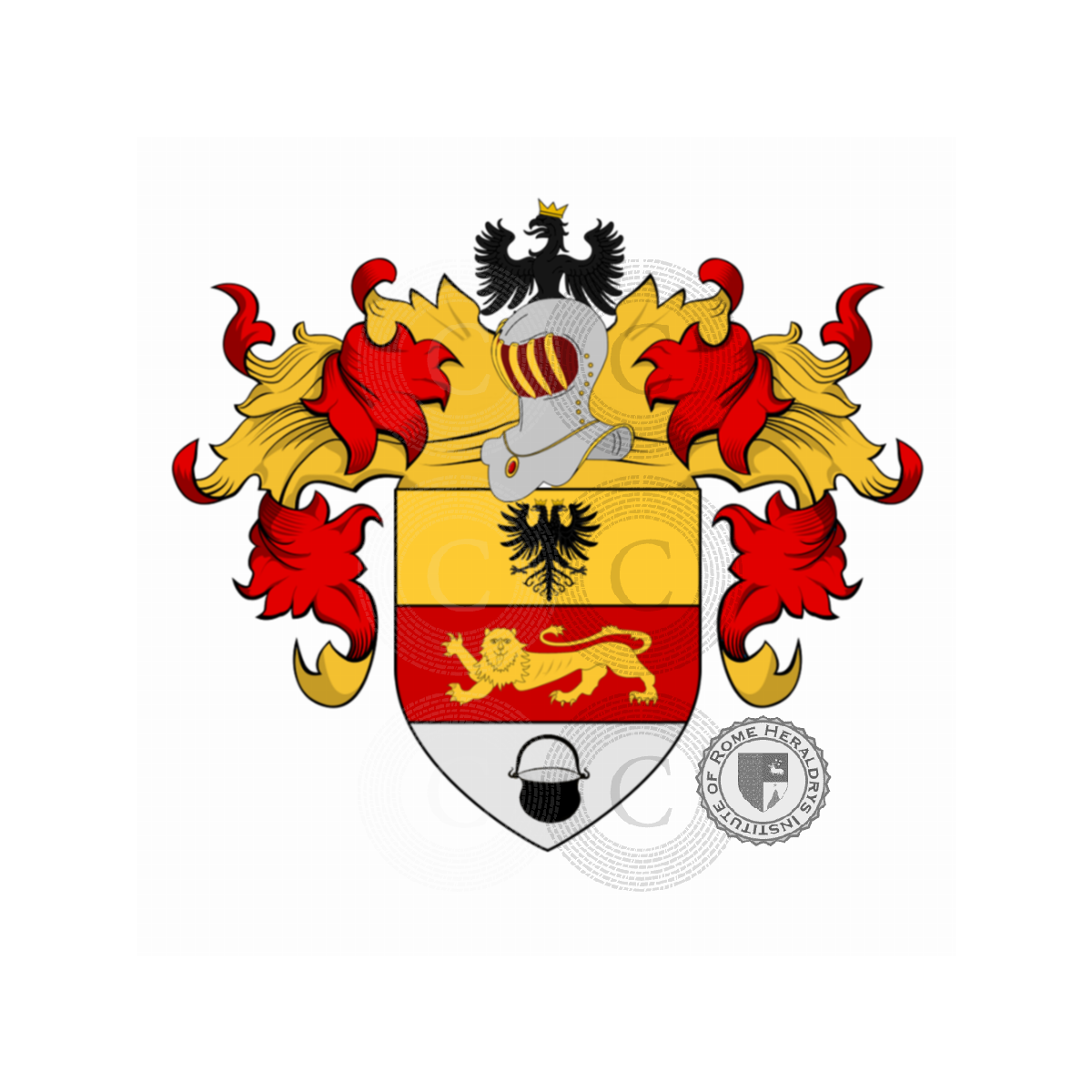 Coat of arms of familyCalderari (Milano), Calderaro