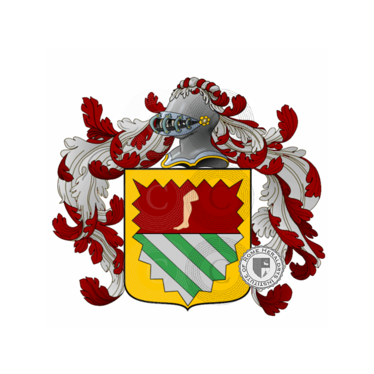 Coat of arms of familyCoscia, Coscia,Cossavella